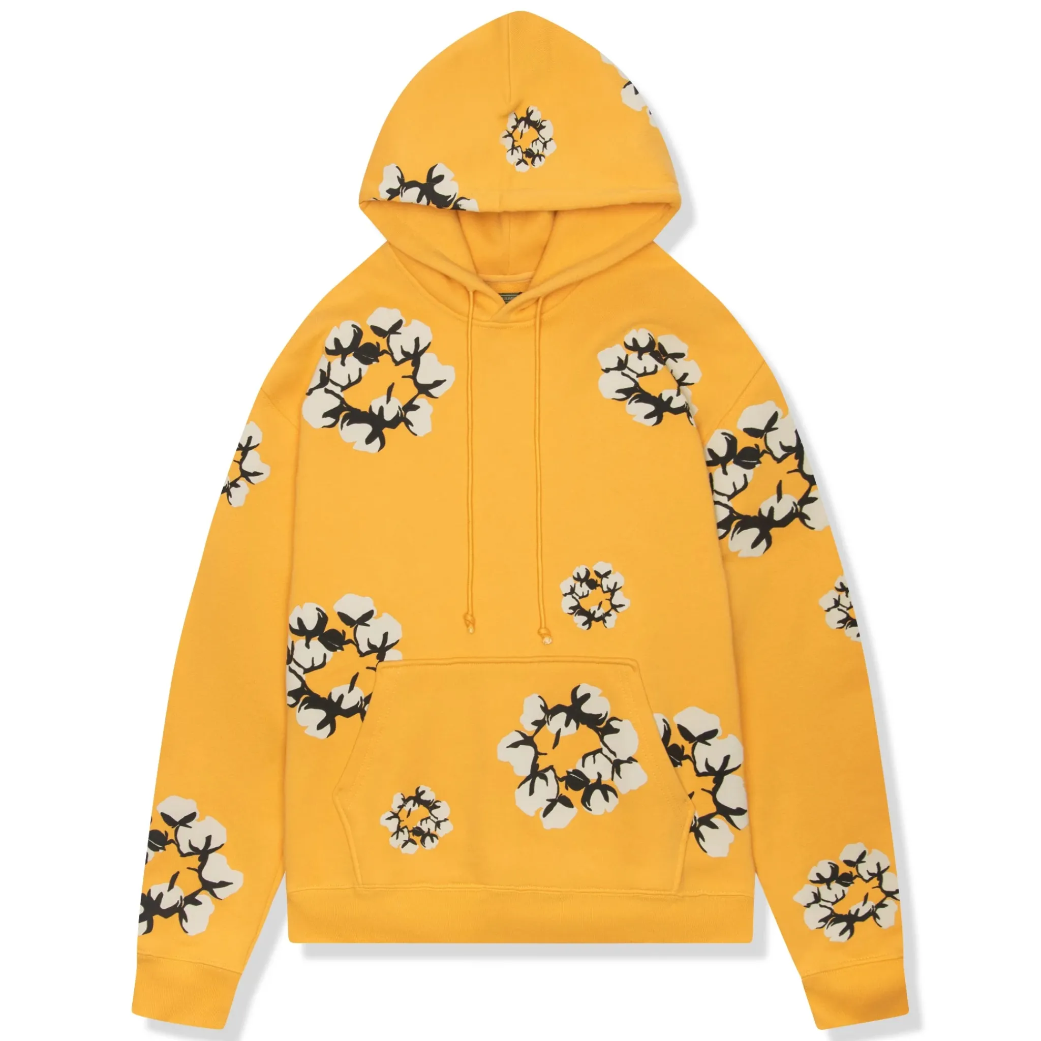 Denim Tears x CPFM Cactus Tears Wreath Yellow Hoodie< Sweatshirts & Hoodies