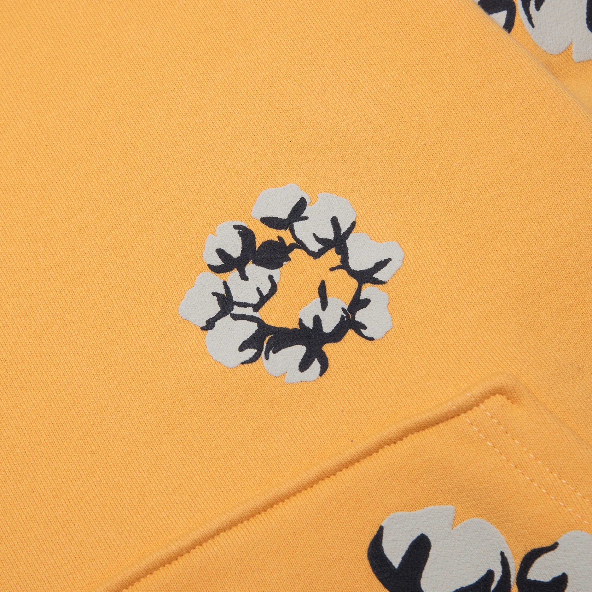 Denim Tears x CPFM Cactus Tears Wreath Yellow Hoodie< Sweatshirts & Hoodies