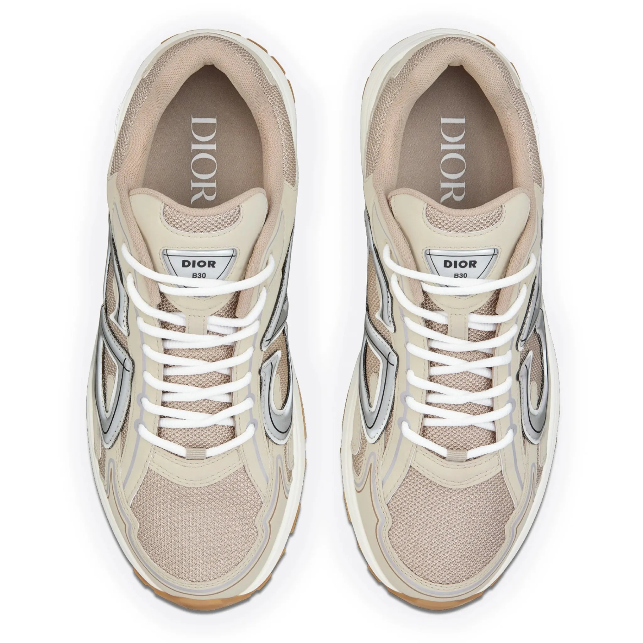 Dior B30 Mesh Cream Trainer< Designer Trainers
