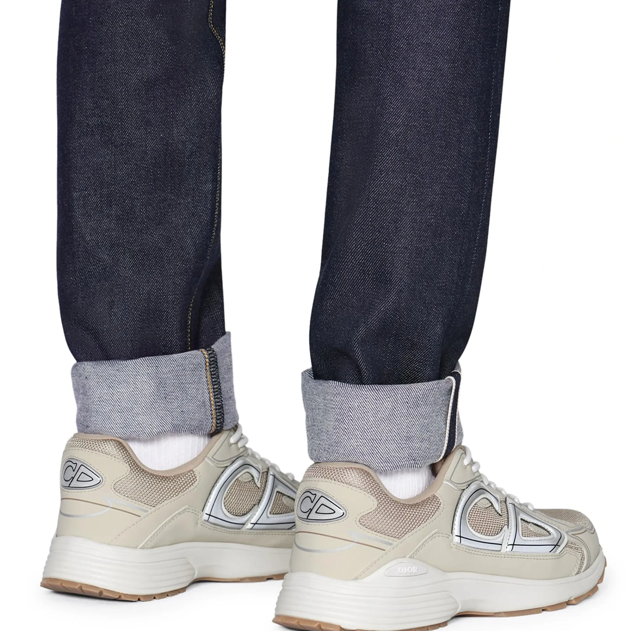 Dior B30 Mesh Cream Trainer< Designer Trainers