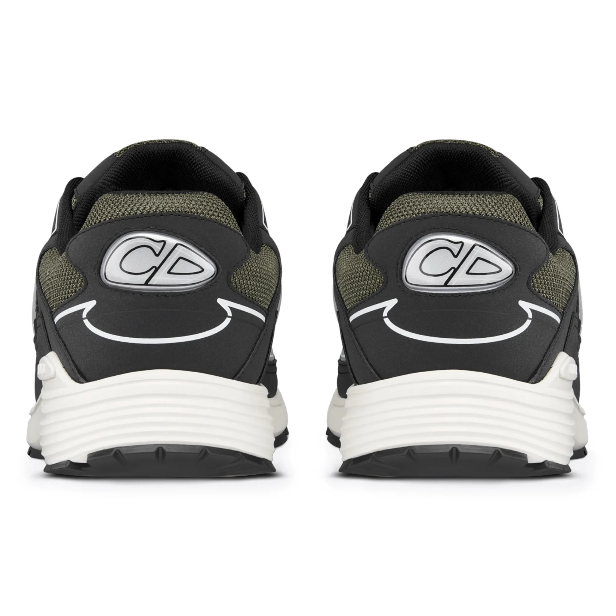 Dior B30 Mesh Deep Green Black Trainer< Designer Trainers