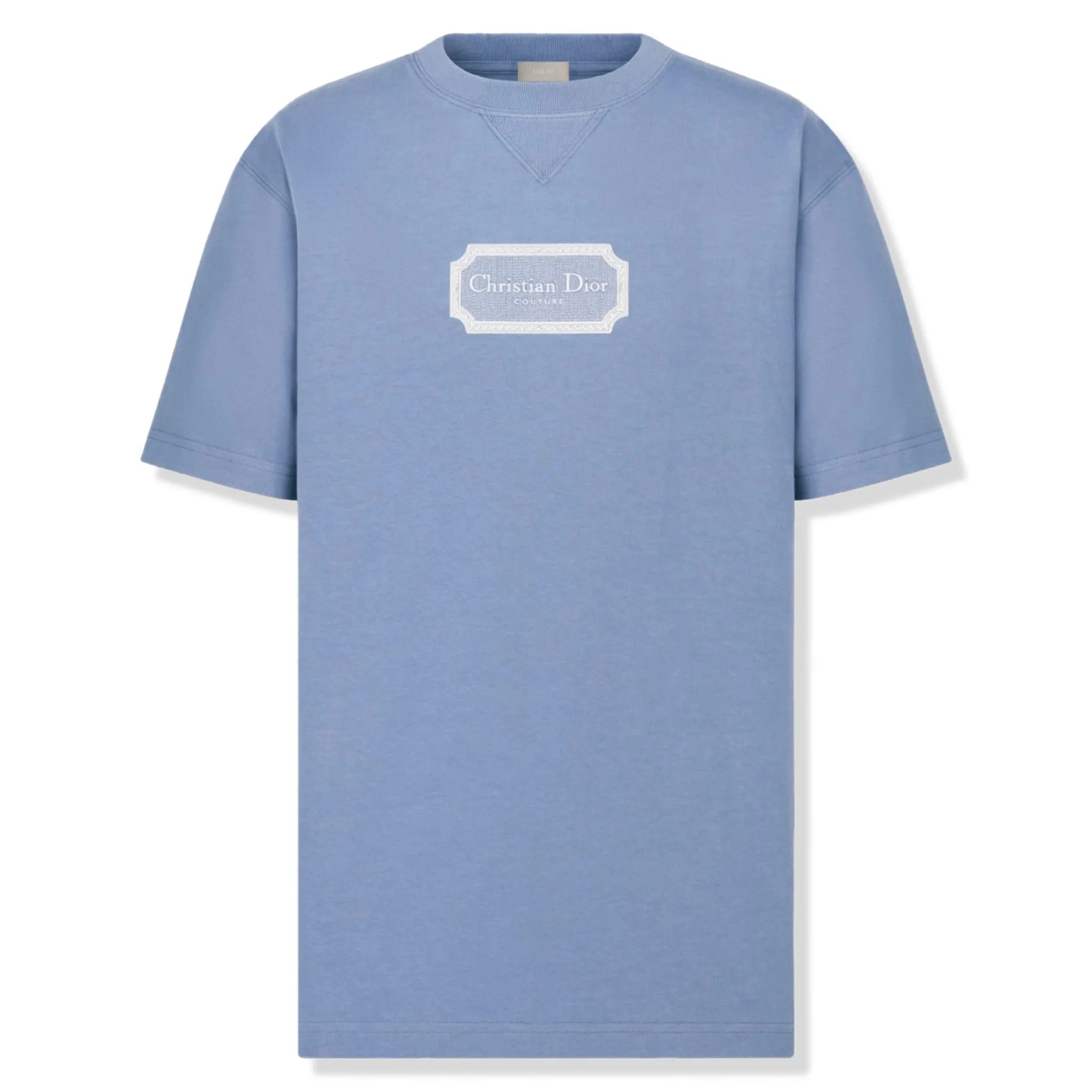 Dior 'Christian Couture' Relaxed Fit Blue T Shirt< T-shirts