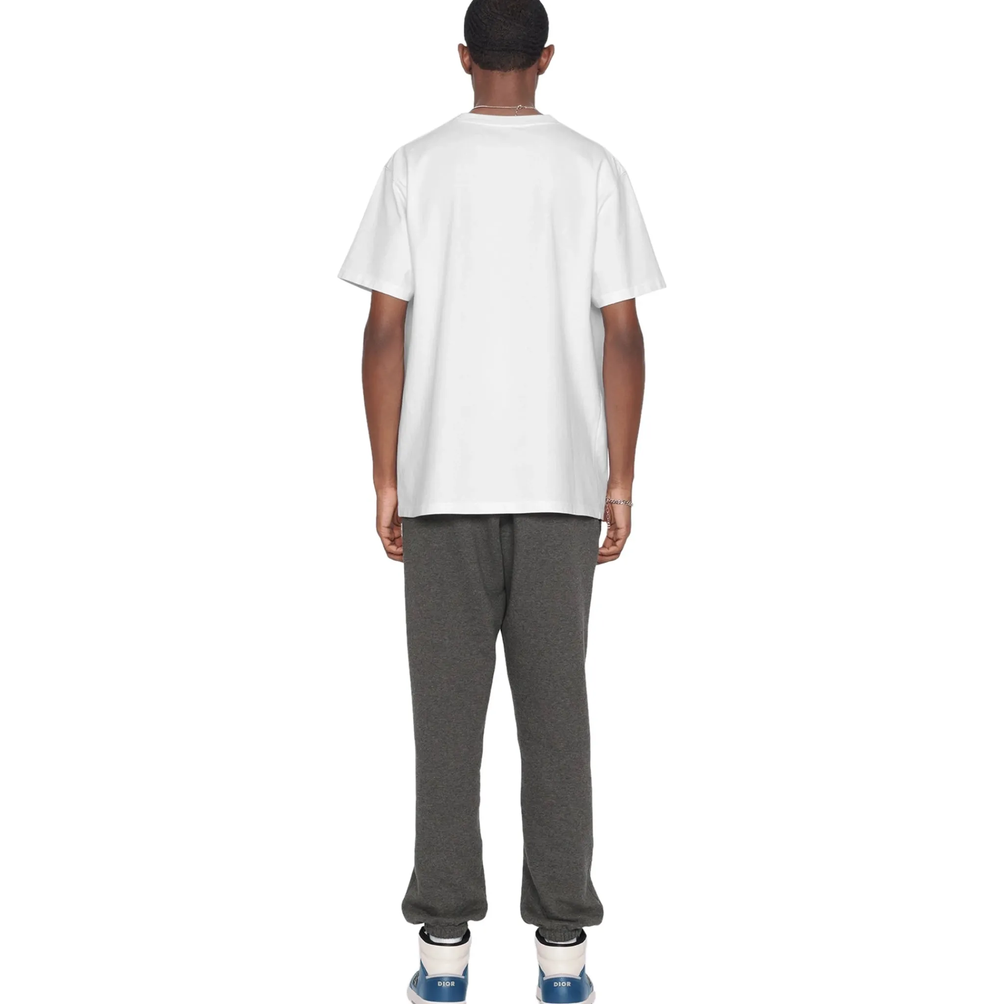 Dior Couture Relaxed Fit Cotton White T Shirt< T-shirts