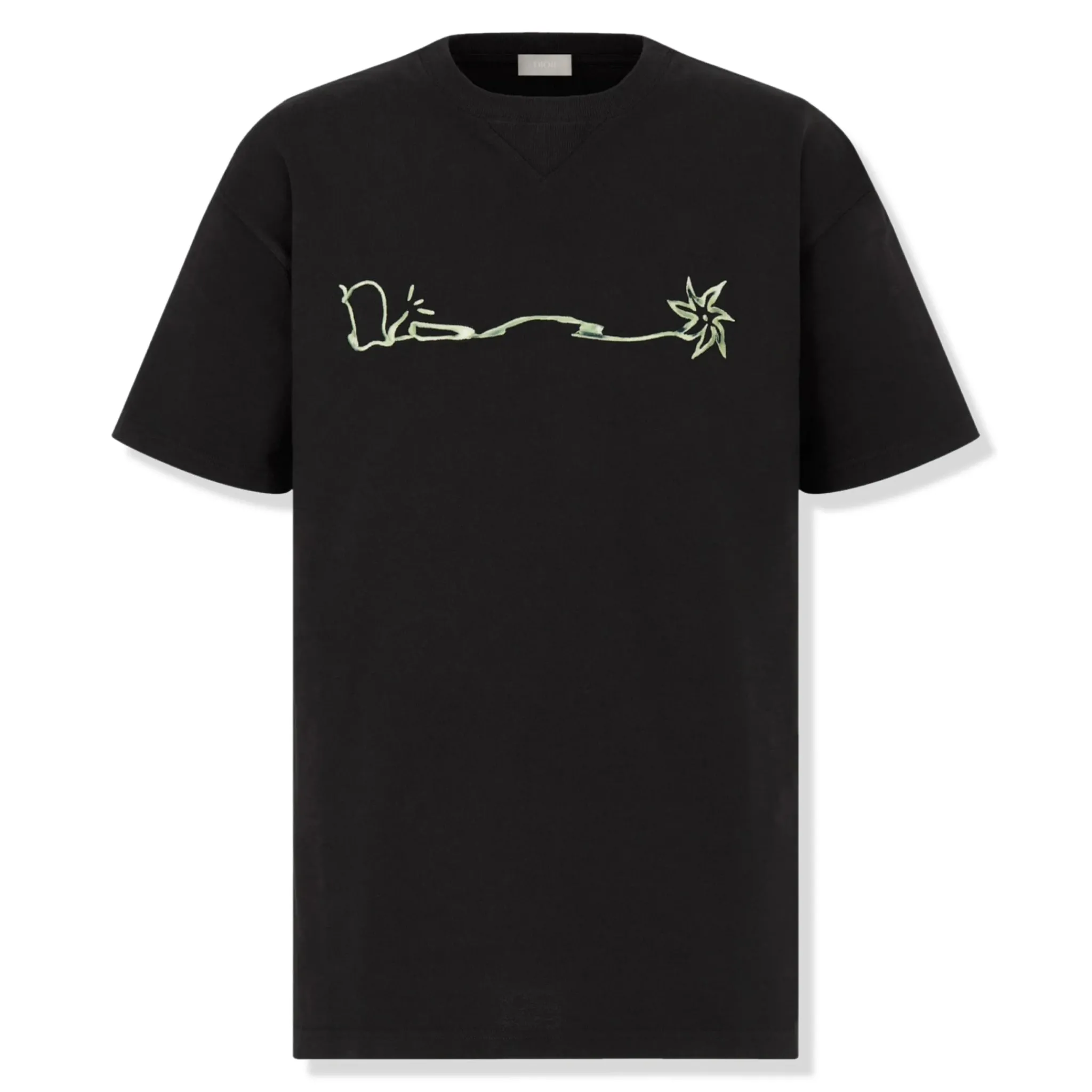 Dior x Cactus Jack Oversized Black T Shirt< T-shirts