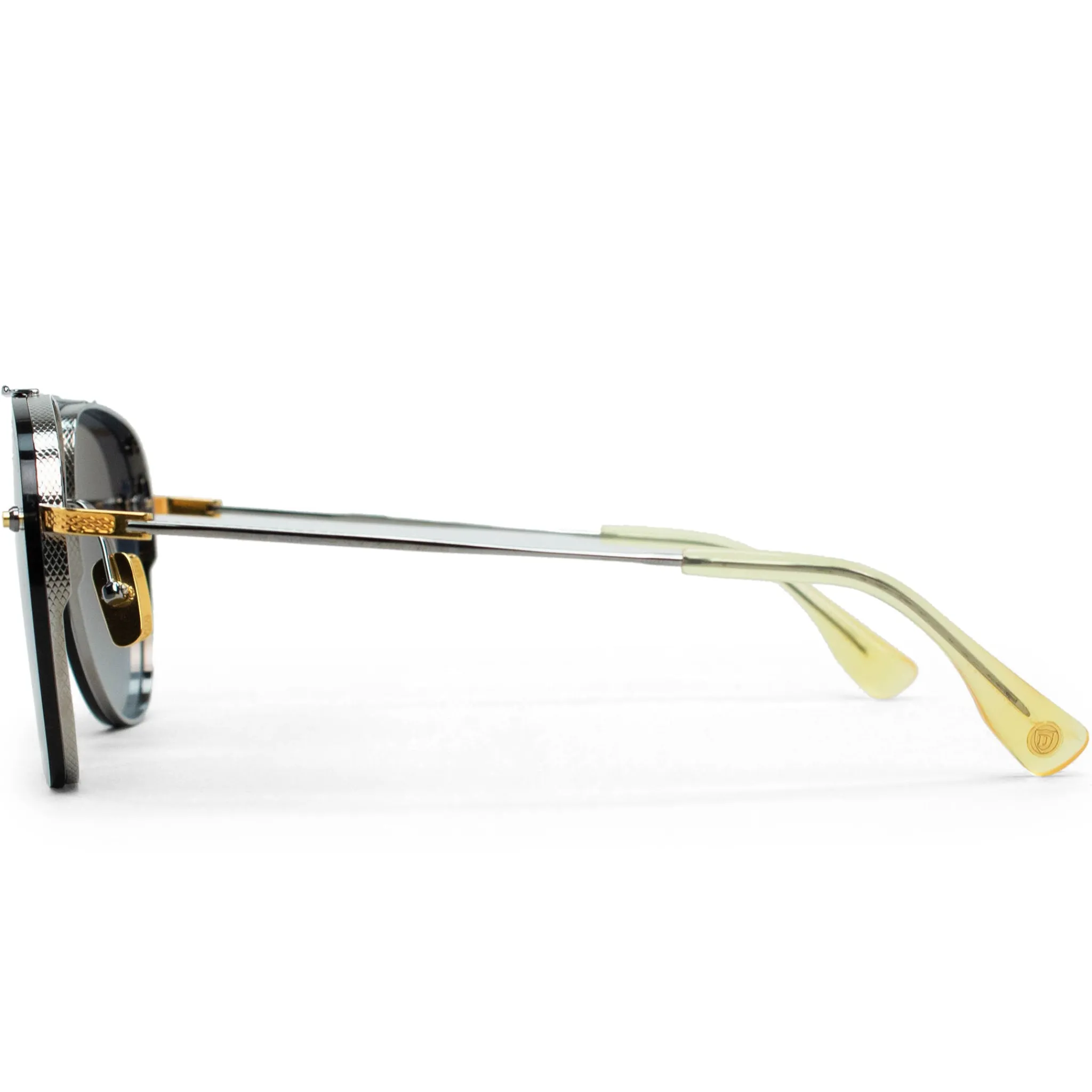 Dita Eyewear Decade Two DRX-2082 Palladium/Yellow Gold Sunglasses< Sunglasses