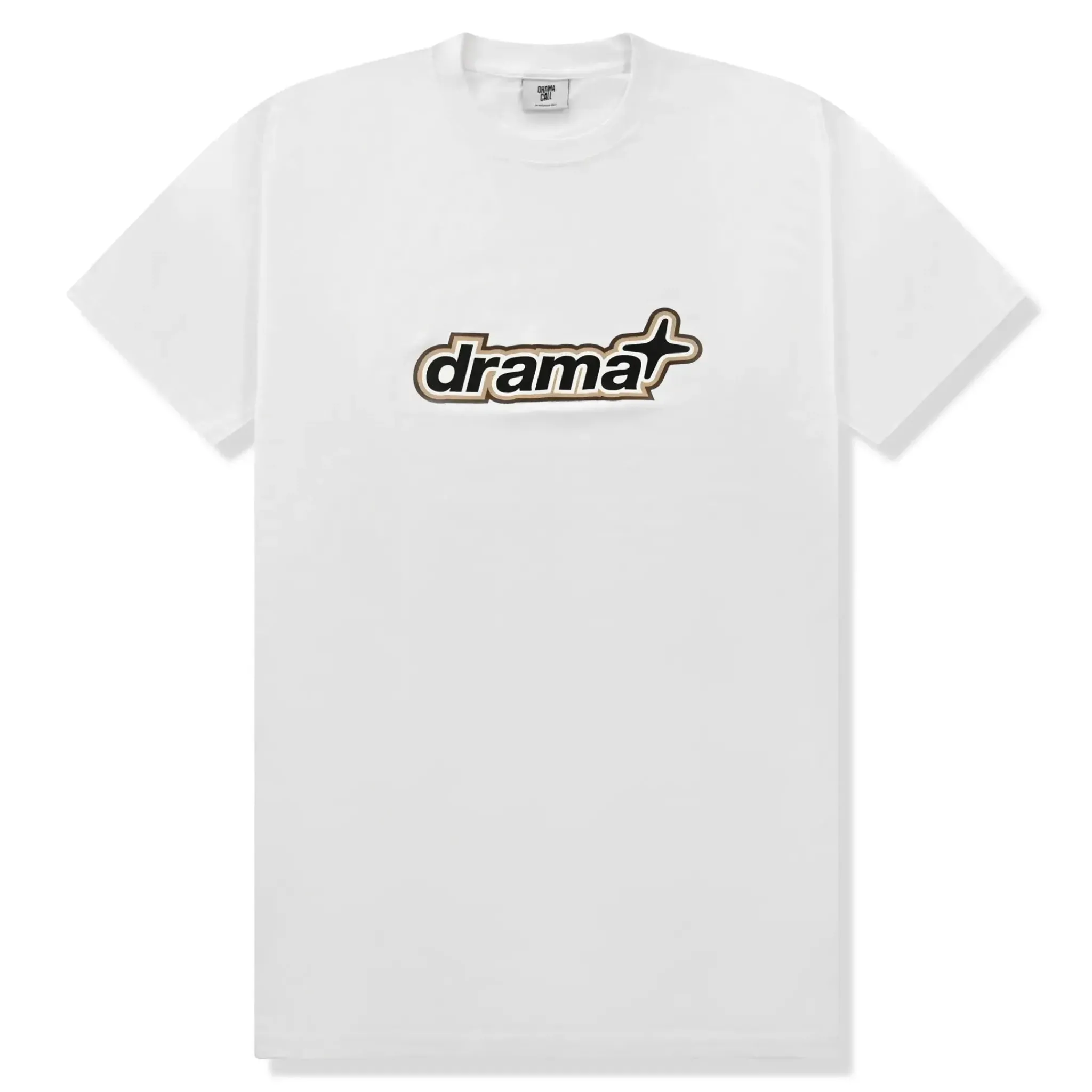 Drama Call Espresso 1Star White T Shirt< T-shirts