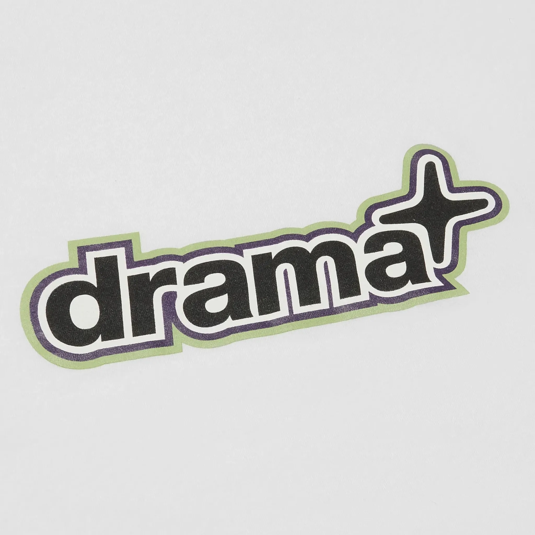 Drama Call 1Star White Green Purple T Shirt< T-shirts