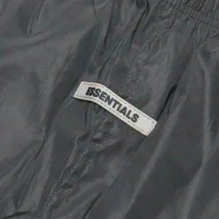 Fear Of God Essentials Black Reflective Nylon Track Pants< Cargo Pants