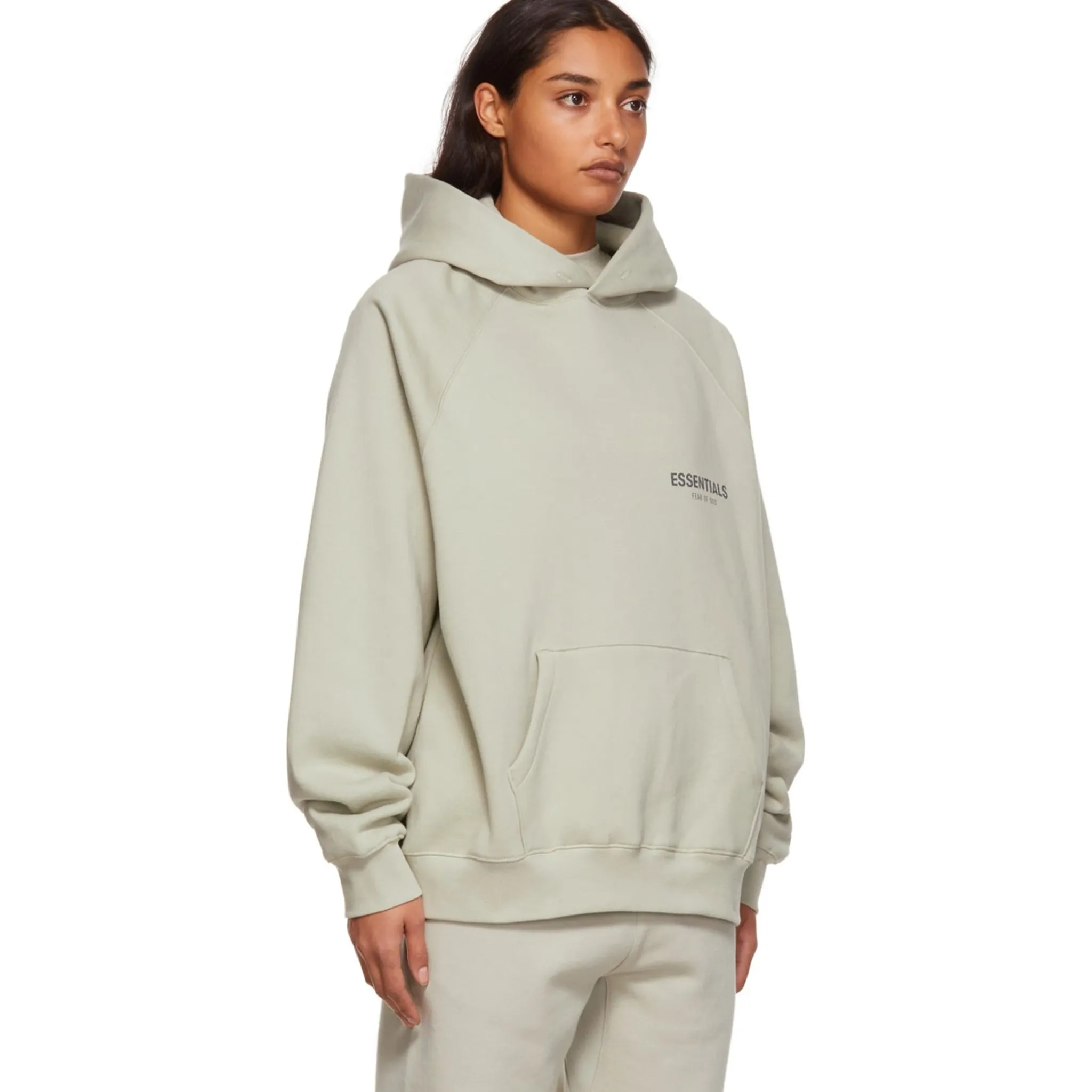 Fear Of God Essentials Concrete Hoodie< Sweatshirts & Hoodies