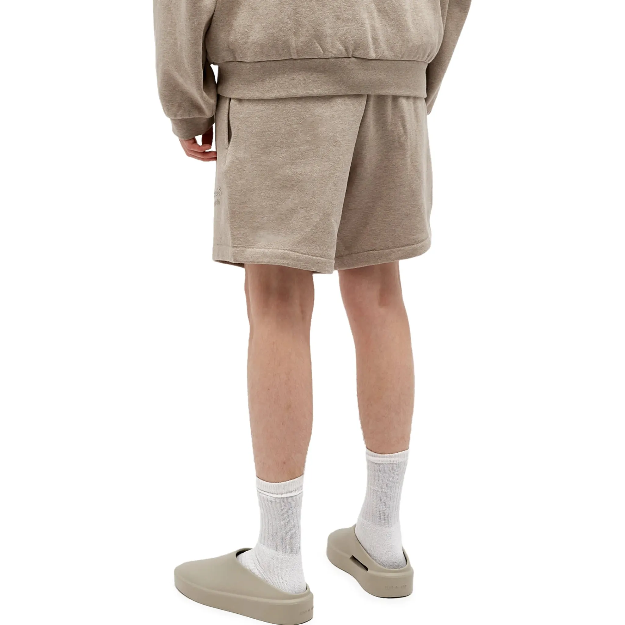 Fear Of God Essentials Core Heather Shorts (FW23)< Shorts|Matching Sets