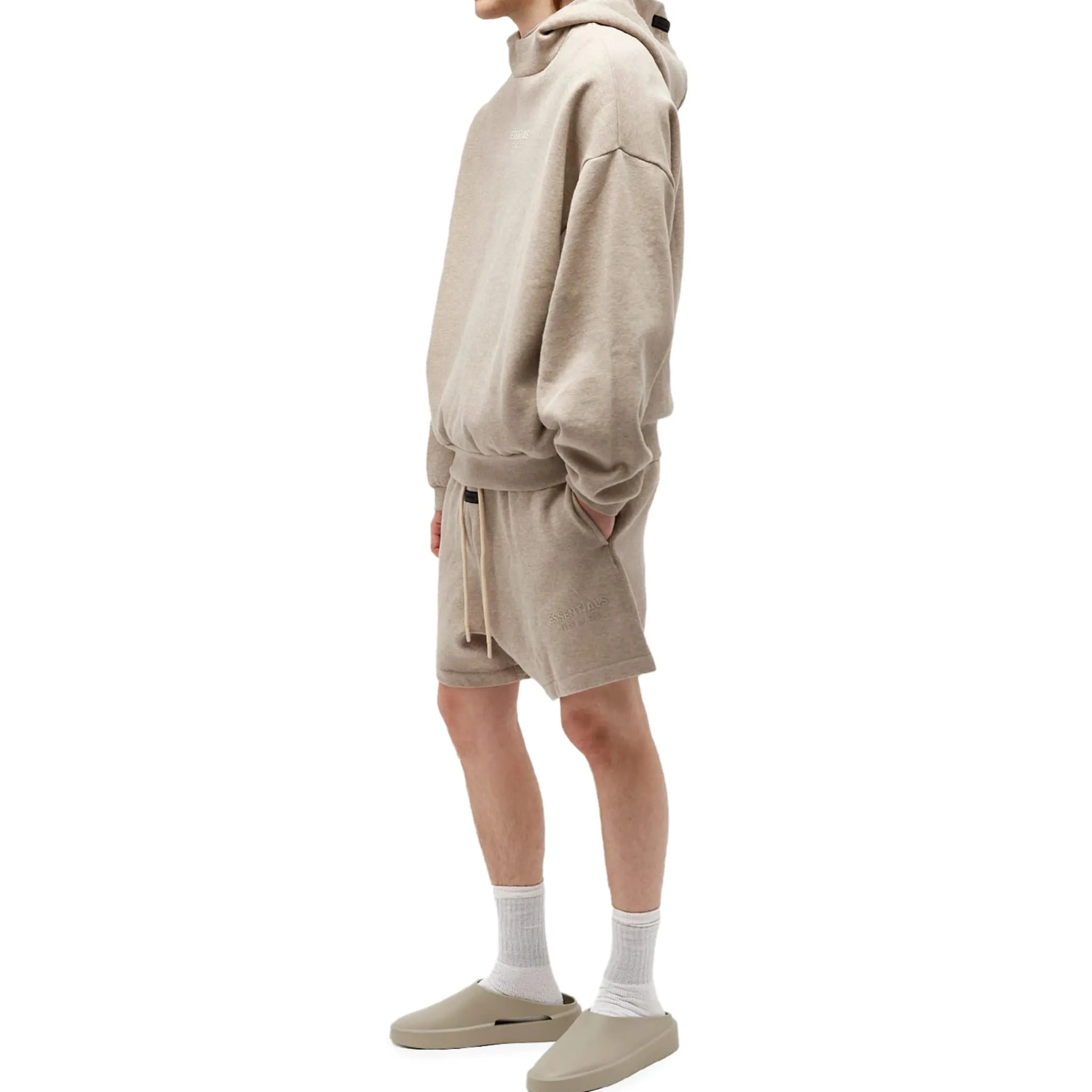 Fear Of God Essentials Core Heather Shorts (FW23)< Shorts|Matching Sets