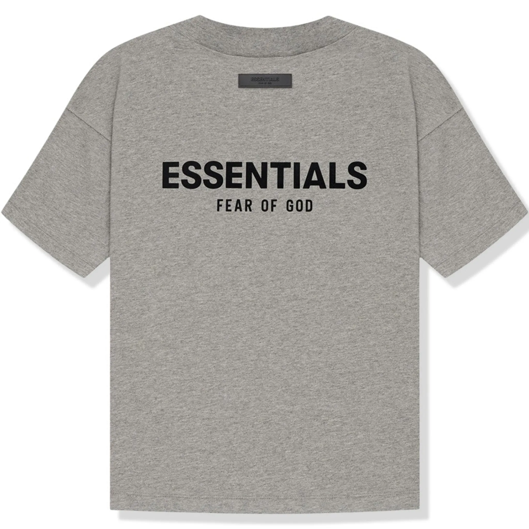 Fear Of God Essentials Dark Oatmeal T Shirt (SS22)< T-shirts