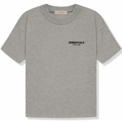 Fear Of God Essentials Dark Oatmeal T Shirt (SS22)< T-shirts