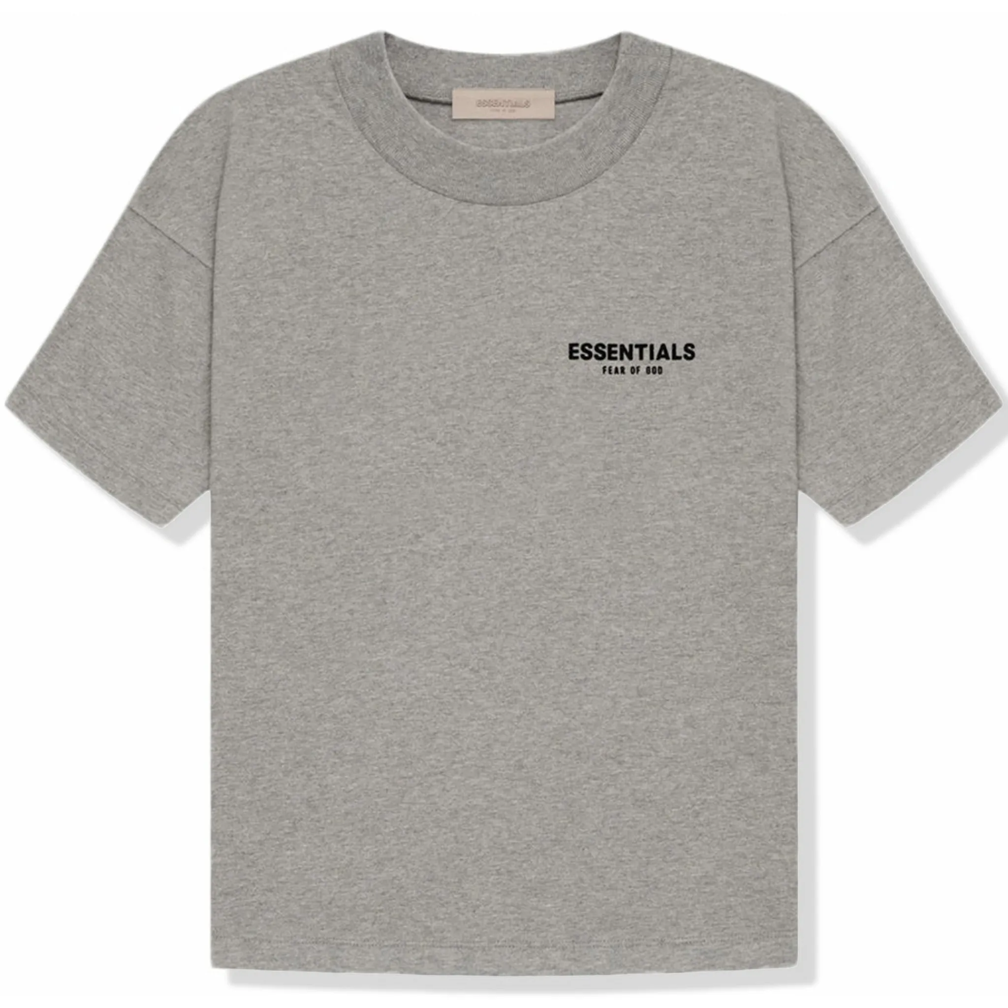 Fear Of God Essentials Dark Oatmeal T Shirt (SS22)< T-shirts