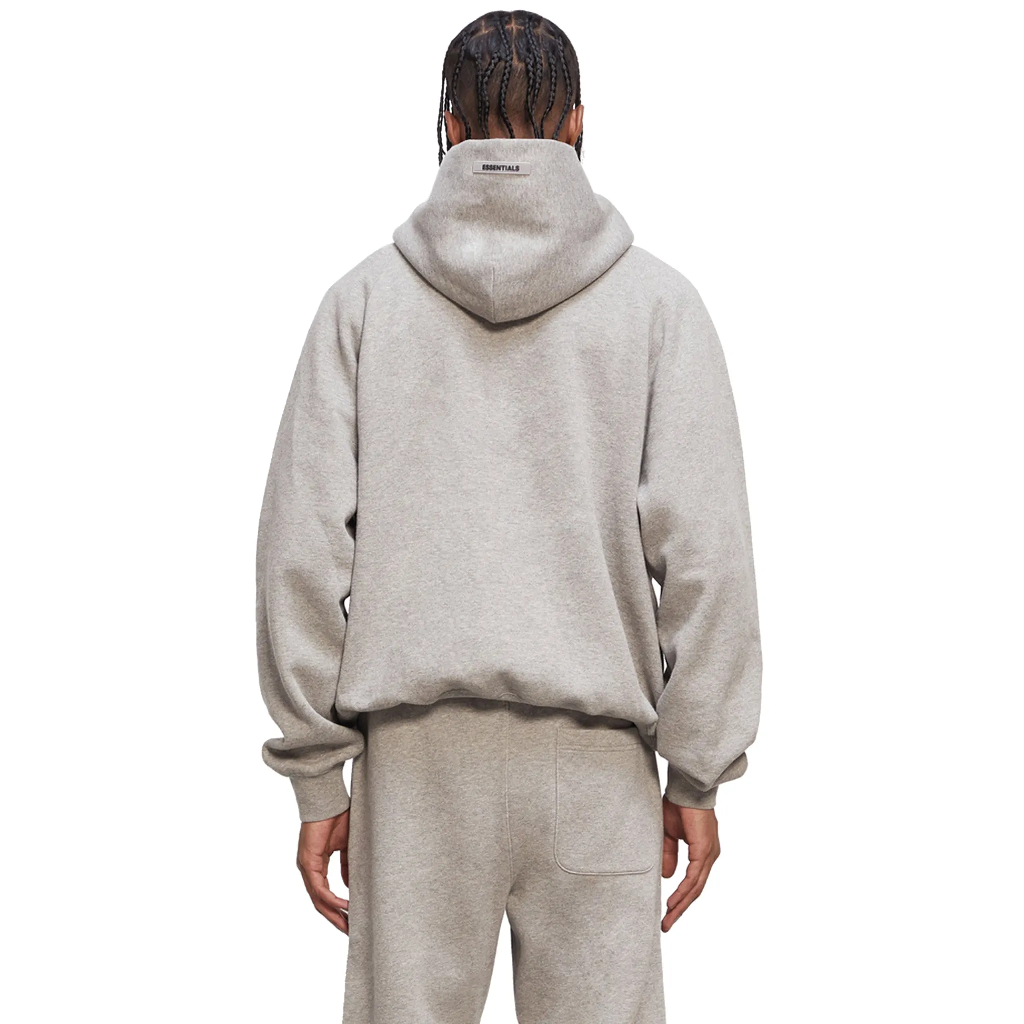 Fear Of God Essentials Heather Oatmeal Hoodie< Sweatshirts & Hoodies