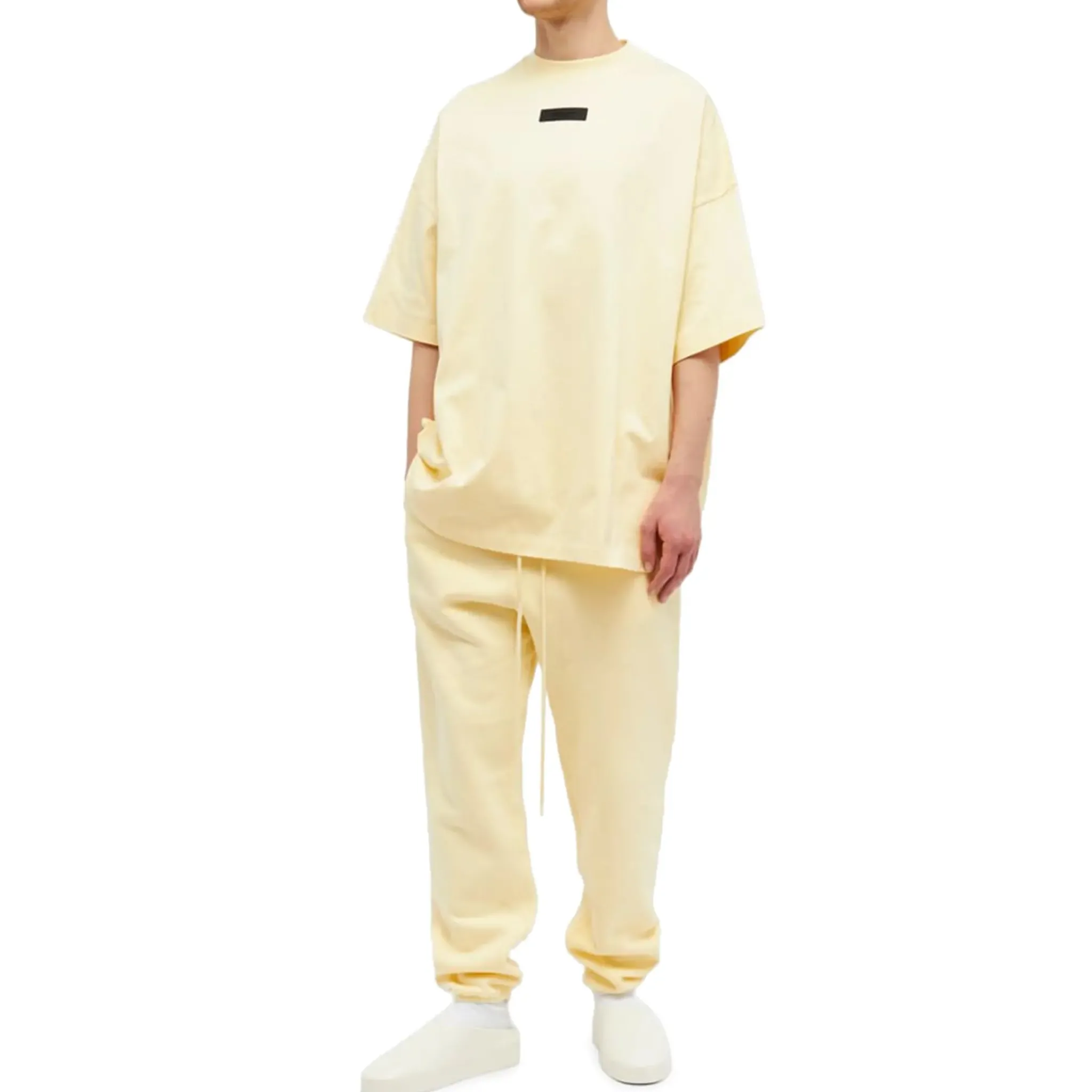 Fear Of God Essentials SS Garden Yellow T Shirt (FW23)< Matching Sets|T-shirts
