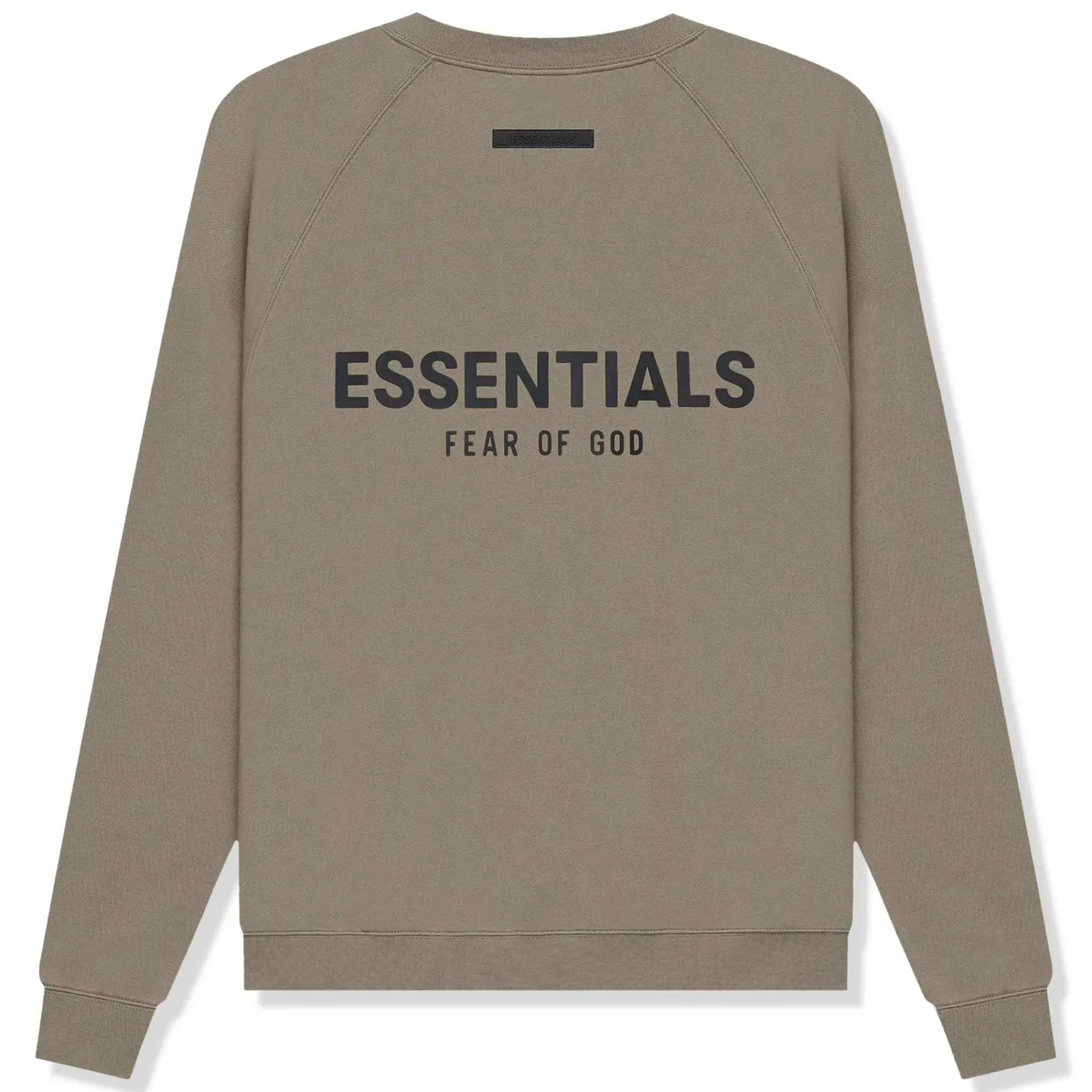 Fear Of God Essentials Taupe Crewneck (SS21)< Sweatshirts & Hoodies