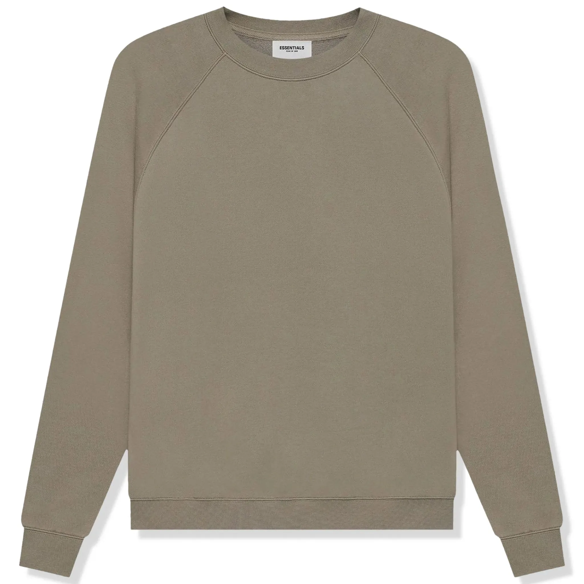 Fear Of God Essentials Taupe Crewneck (SS21)< Sweatshirts & Hoodies