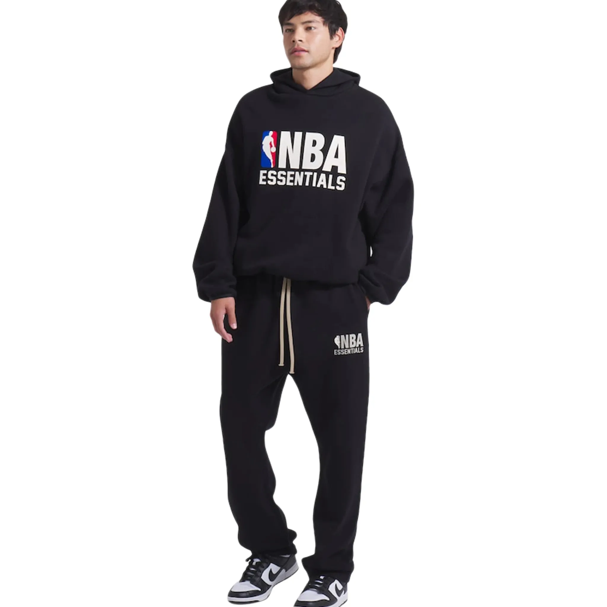 Fear Of God Essentials x NBA Black Hoodie< Sweatshirts & Hoodies