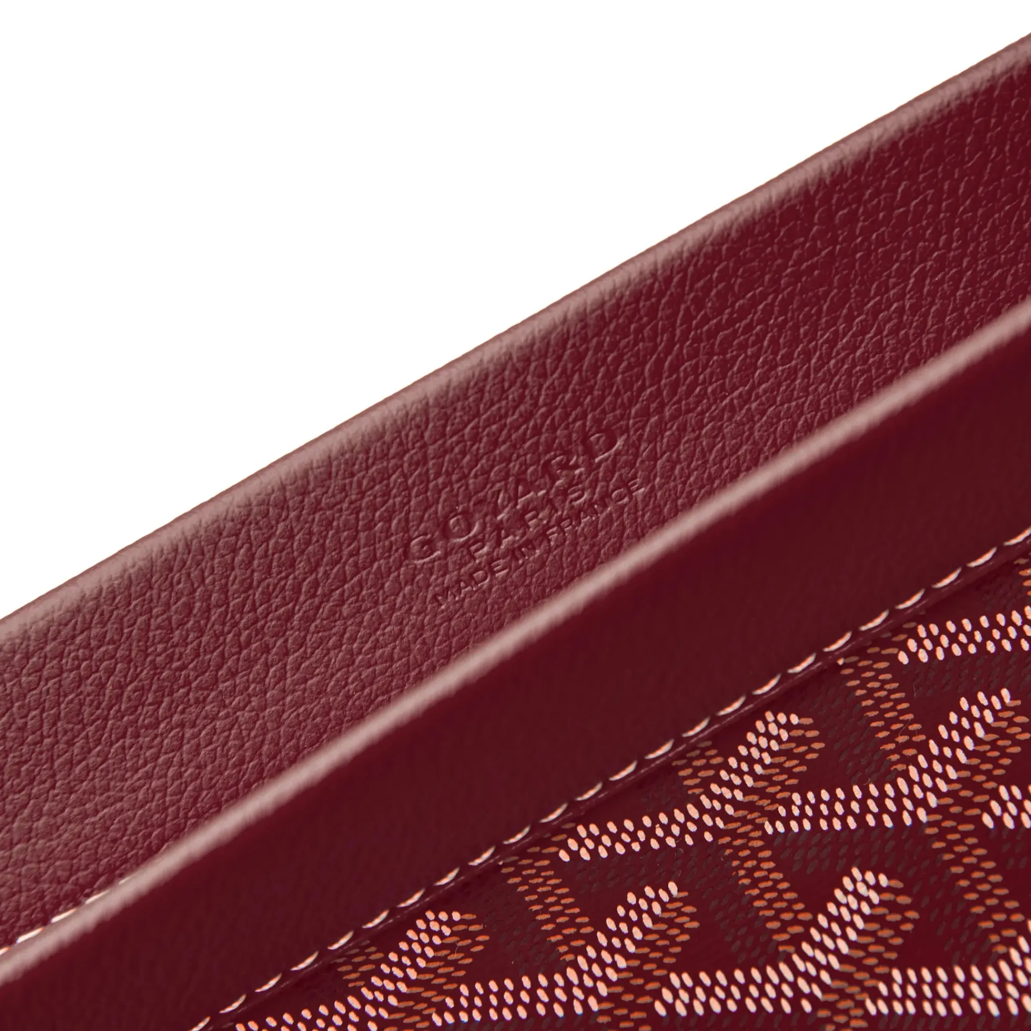 Goyard Conti Burgundy Pouch< Bags