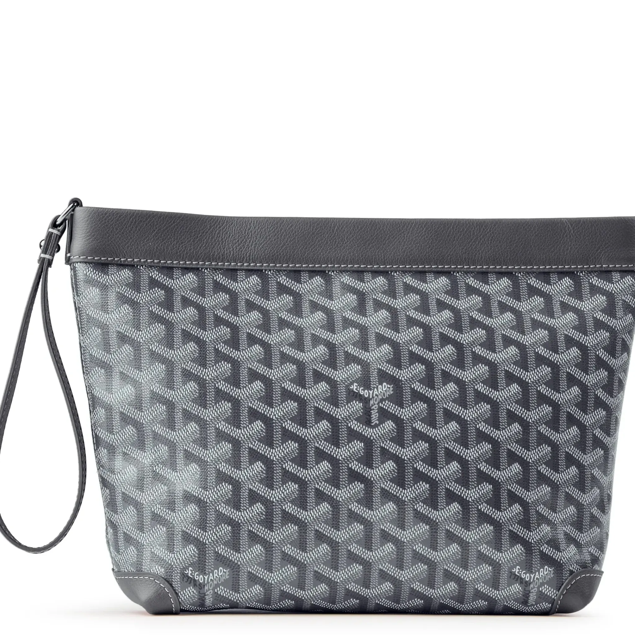 Goyard Conti Grey Pouch< Bags