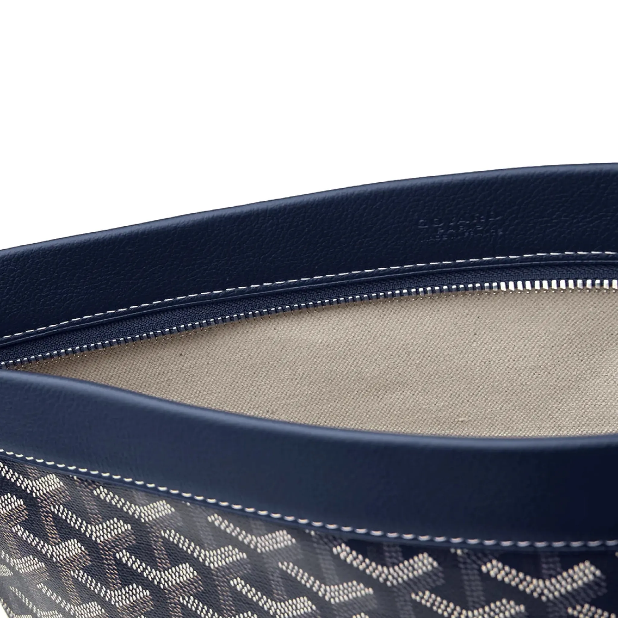 Goyard Conti Navy Blue Pouch< Bags