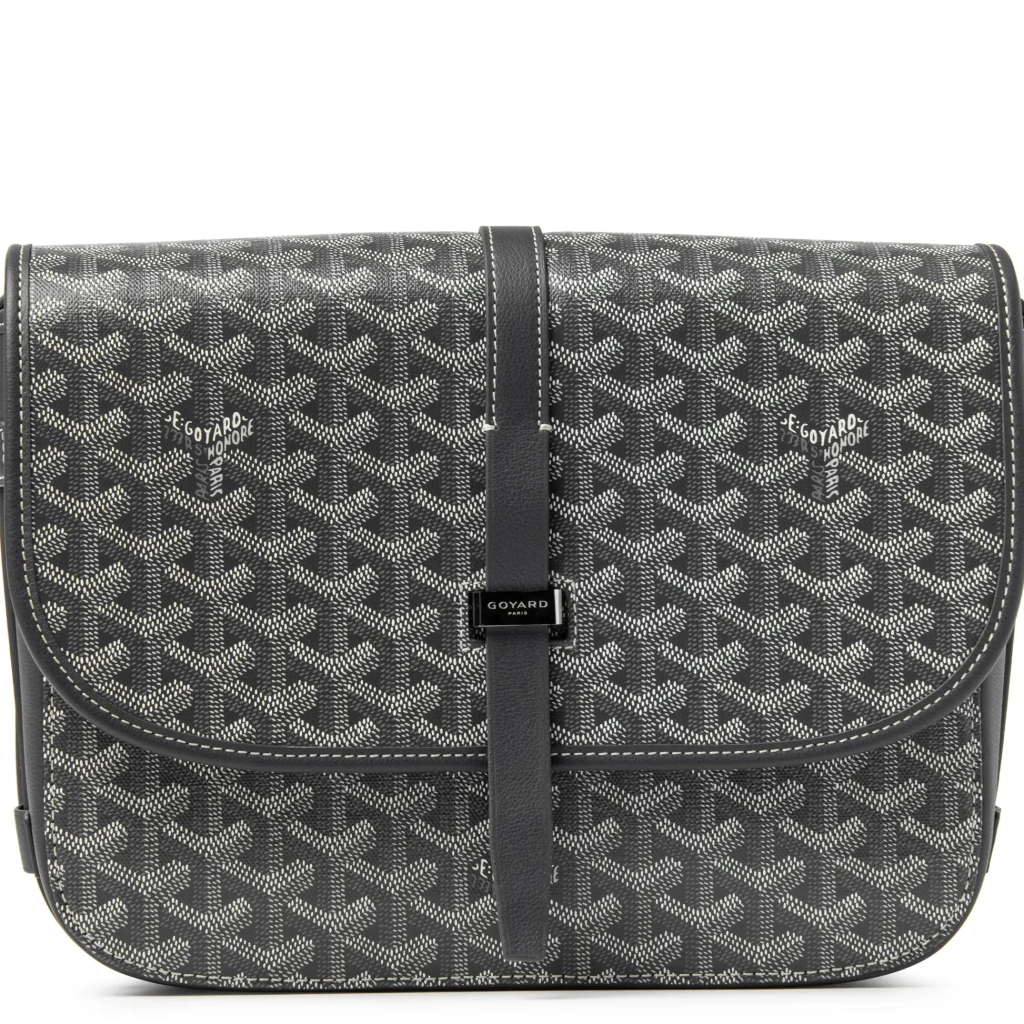 Goyard ine Belvedere II Grey MM Messenger Bag< Cross Body Bags|Bags