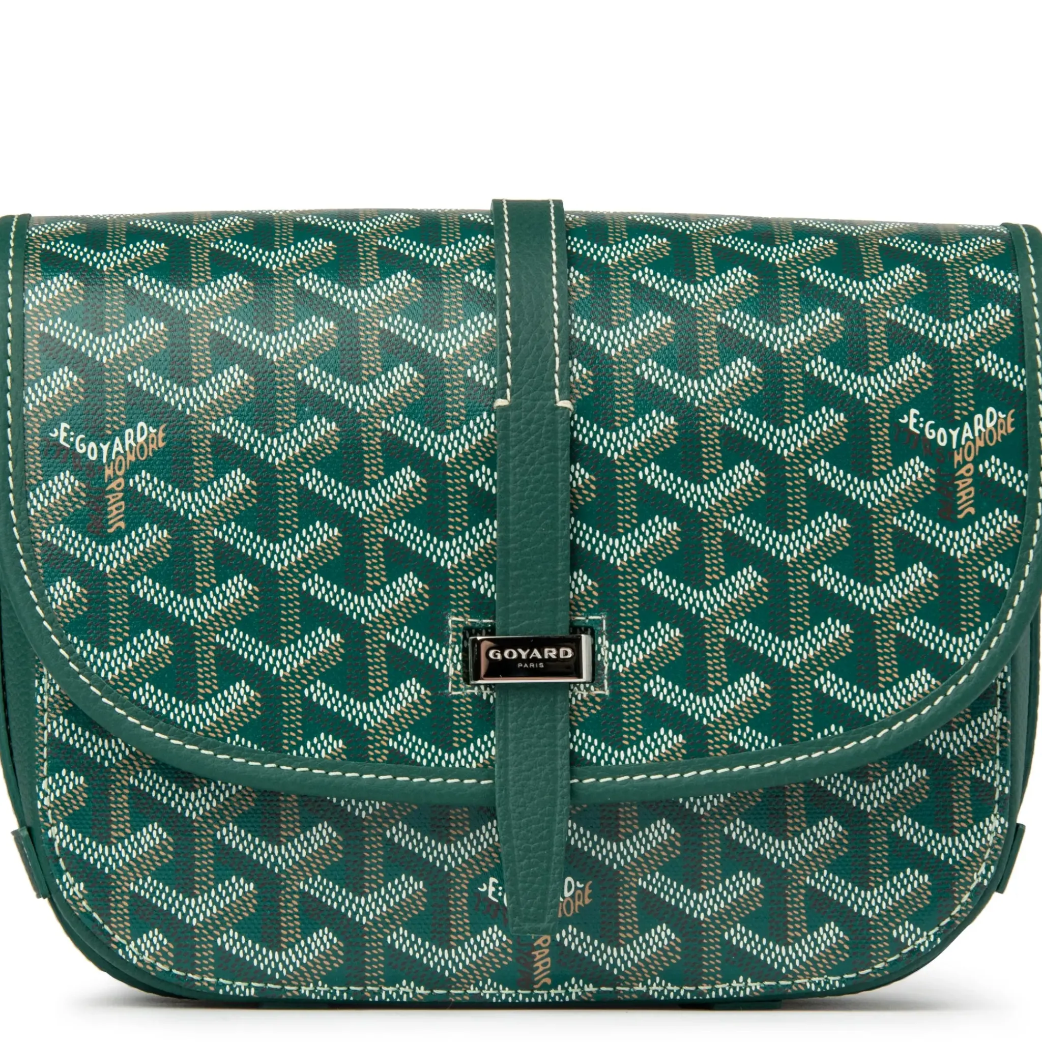 Goyard ine Belvedere II Green PM Messenger Bag< Cross Body Bags|Bags