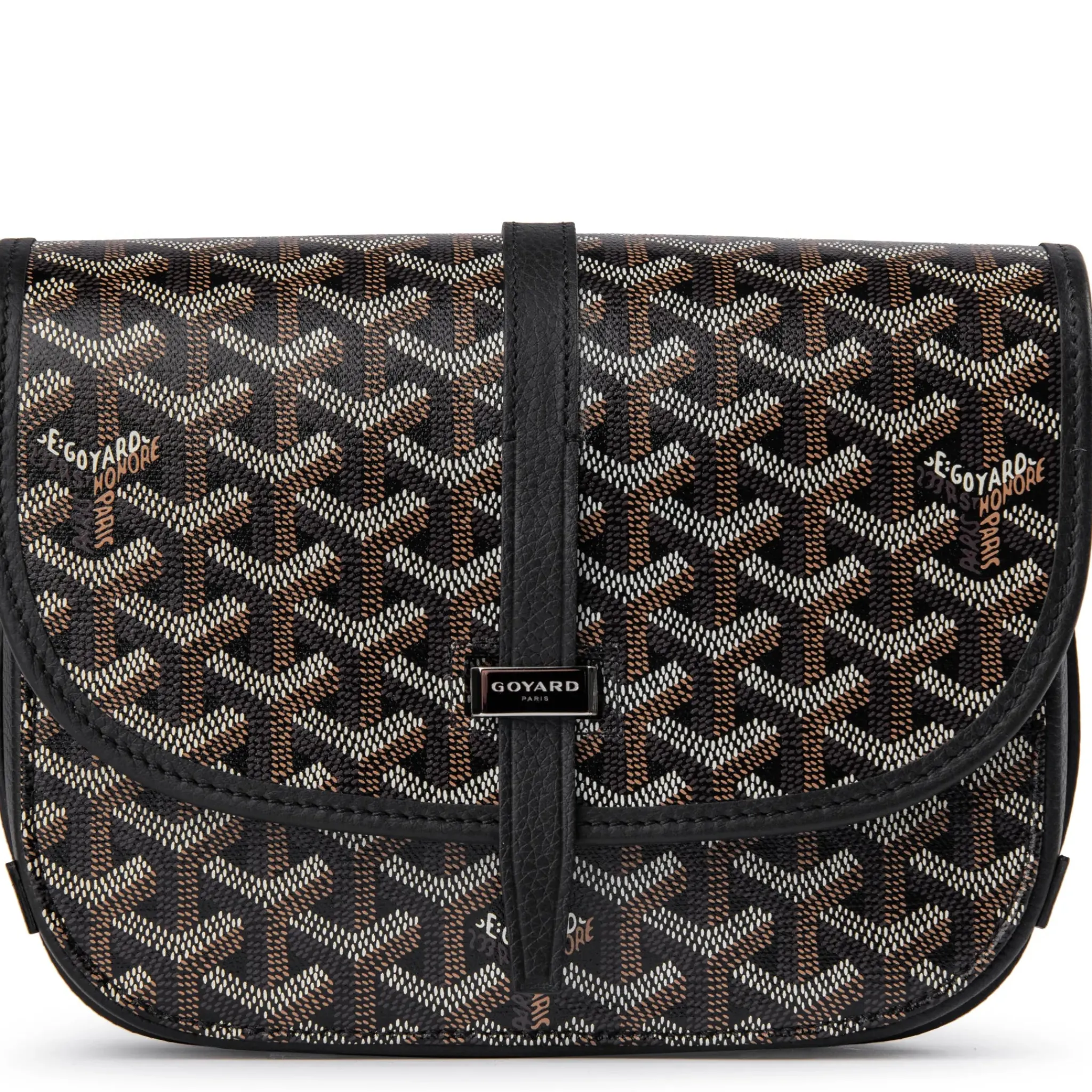 Goyard ine Belvedere II Black PM Messenger Bag< Cross Body Bags|Bags