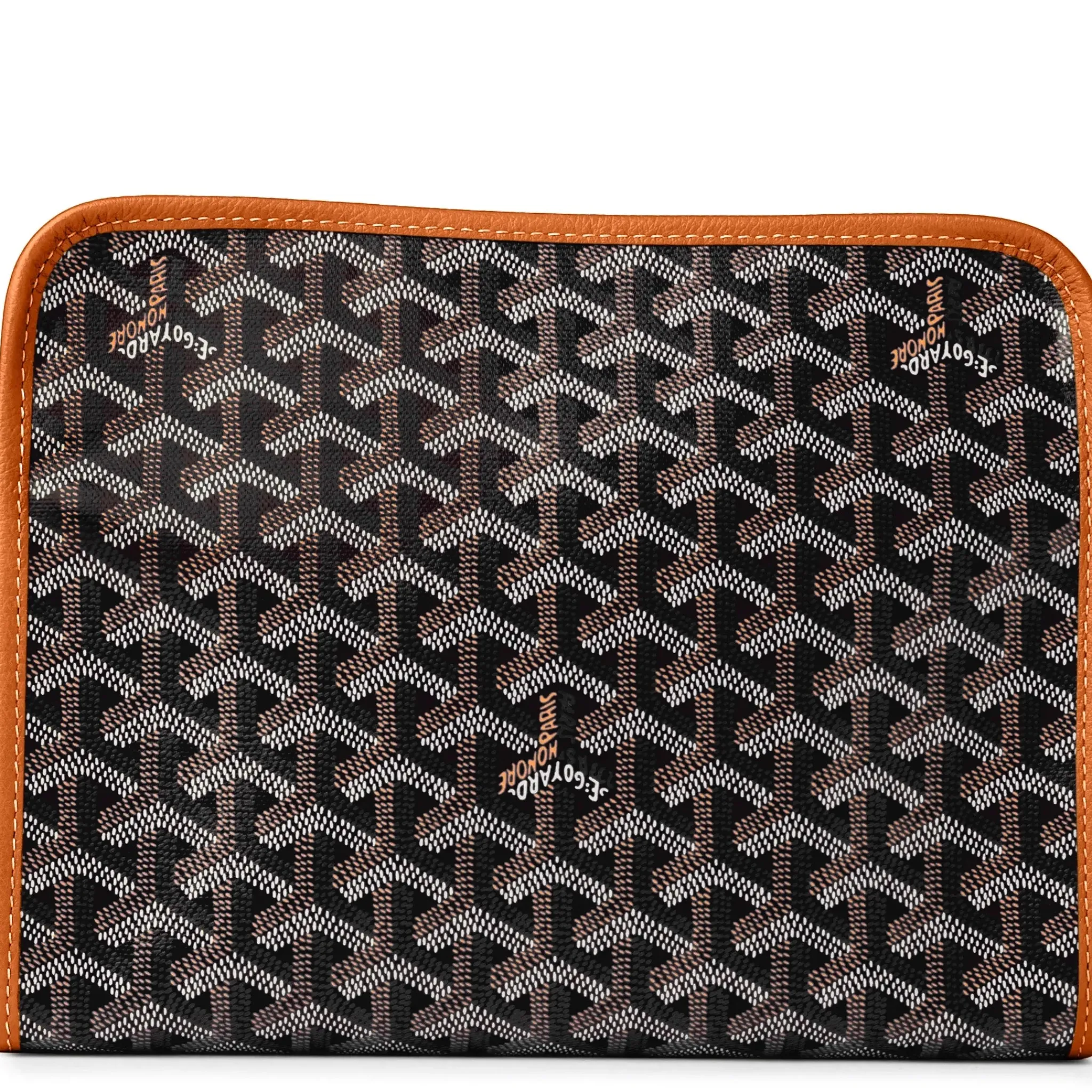 Goyard Jouvence MM Black/Tan Washbag< Wash Bags