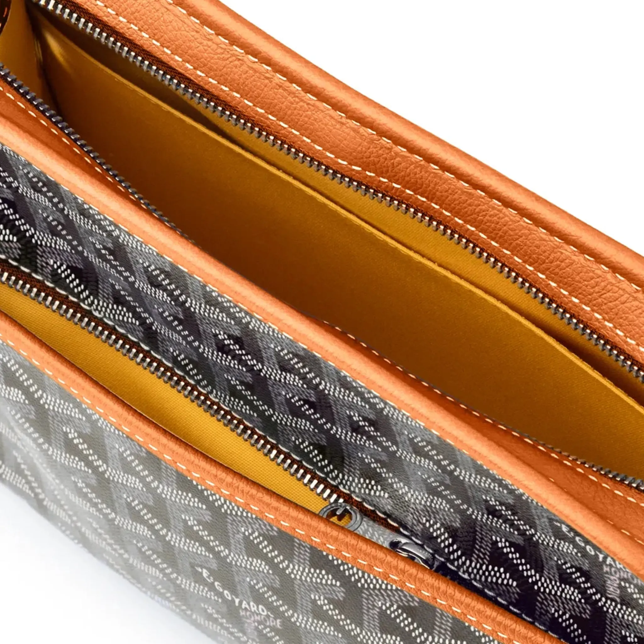 Goyard Jouvence MM Black/Tan Washbag< Wash Bags