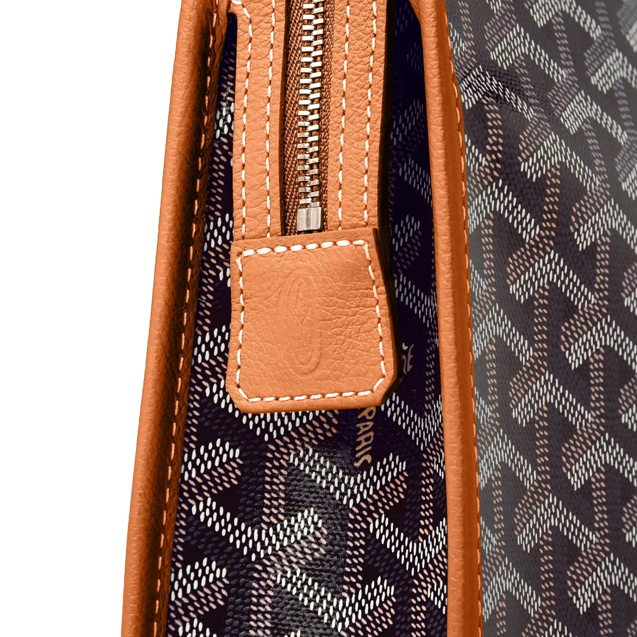 Goyard Jouvence MM Black/Tan Washbag< Wash Bags
