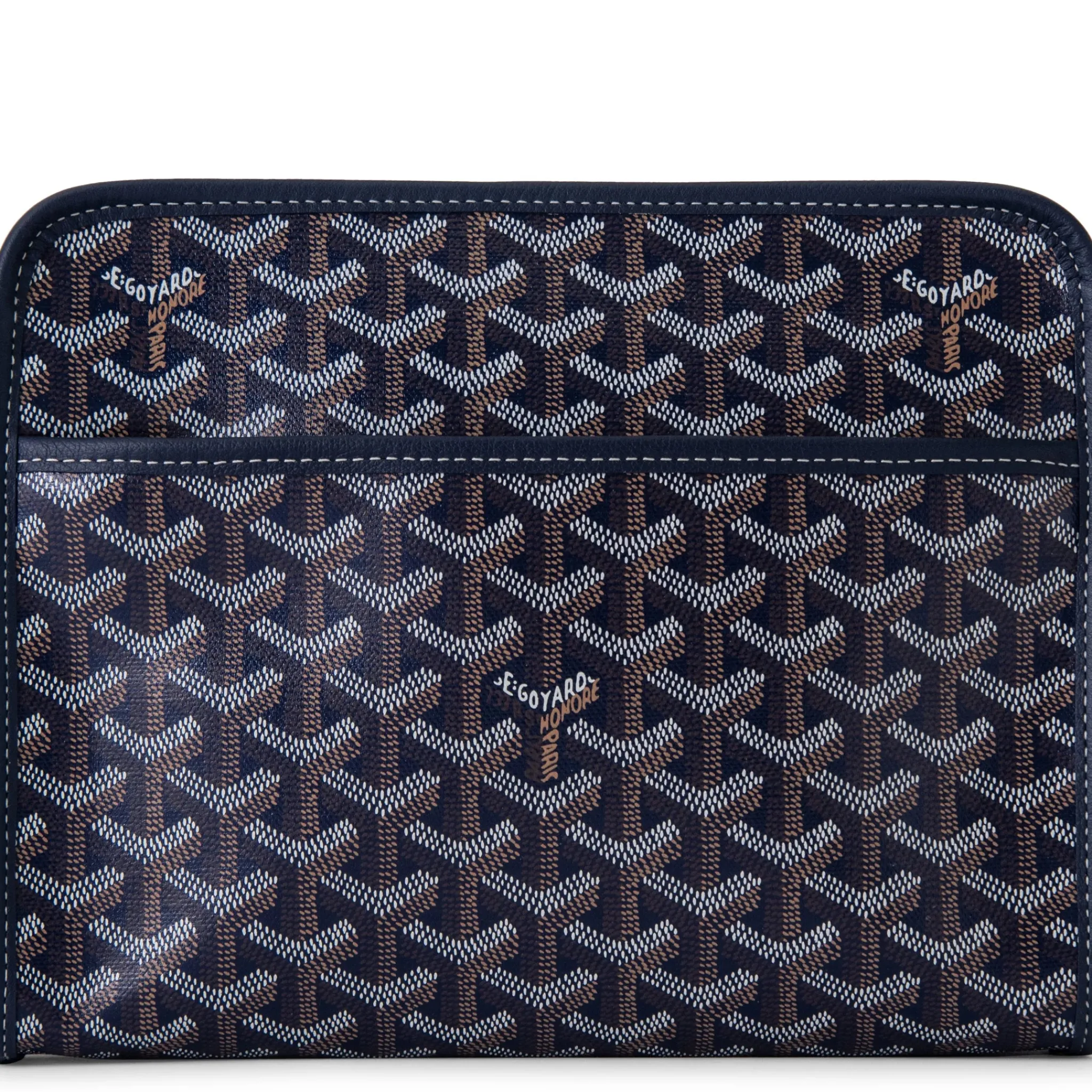 Goyard Jouvence MM Washbag Navy Blue< Wash Bags