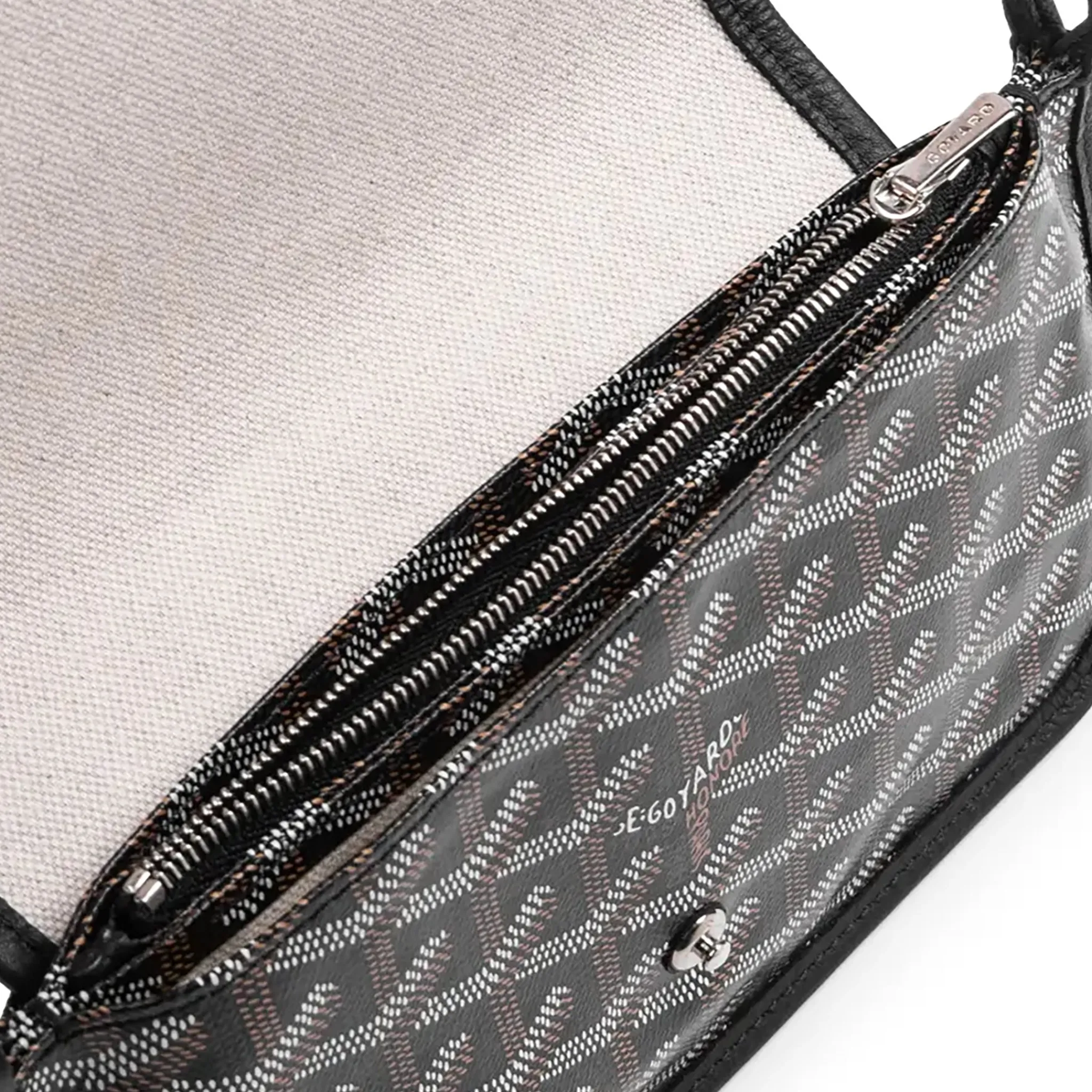 Goyard Plumet Pocket Black Wallet< Cross Body Bags|Bags
