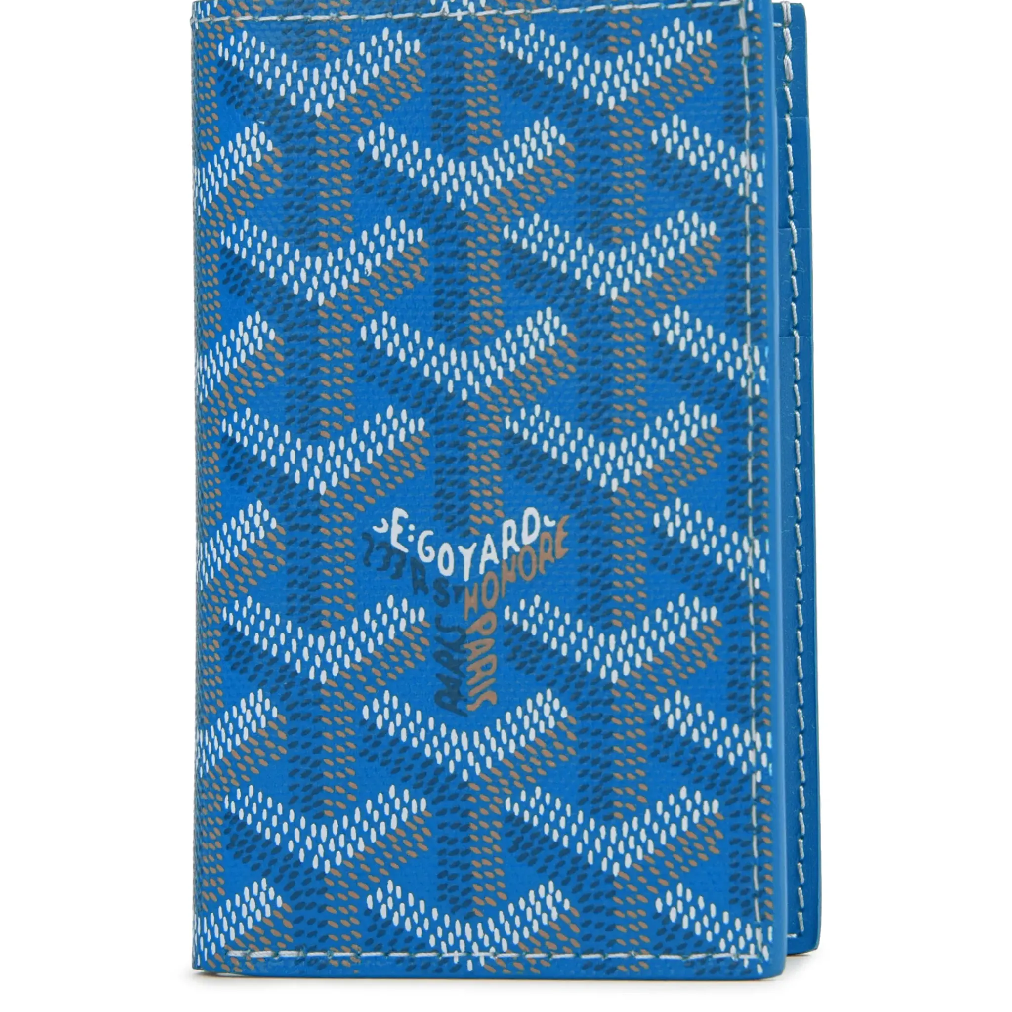 Goyard Saint-Pierre Card Wallet Sky Blue< Wallets & Card Holders