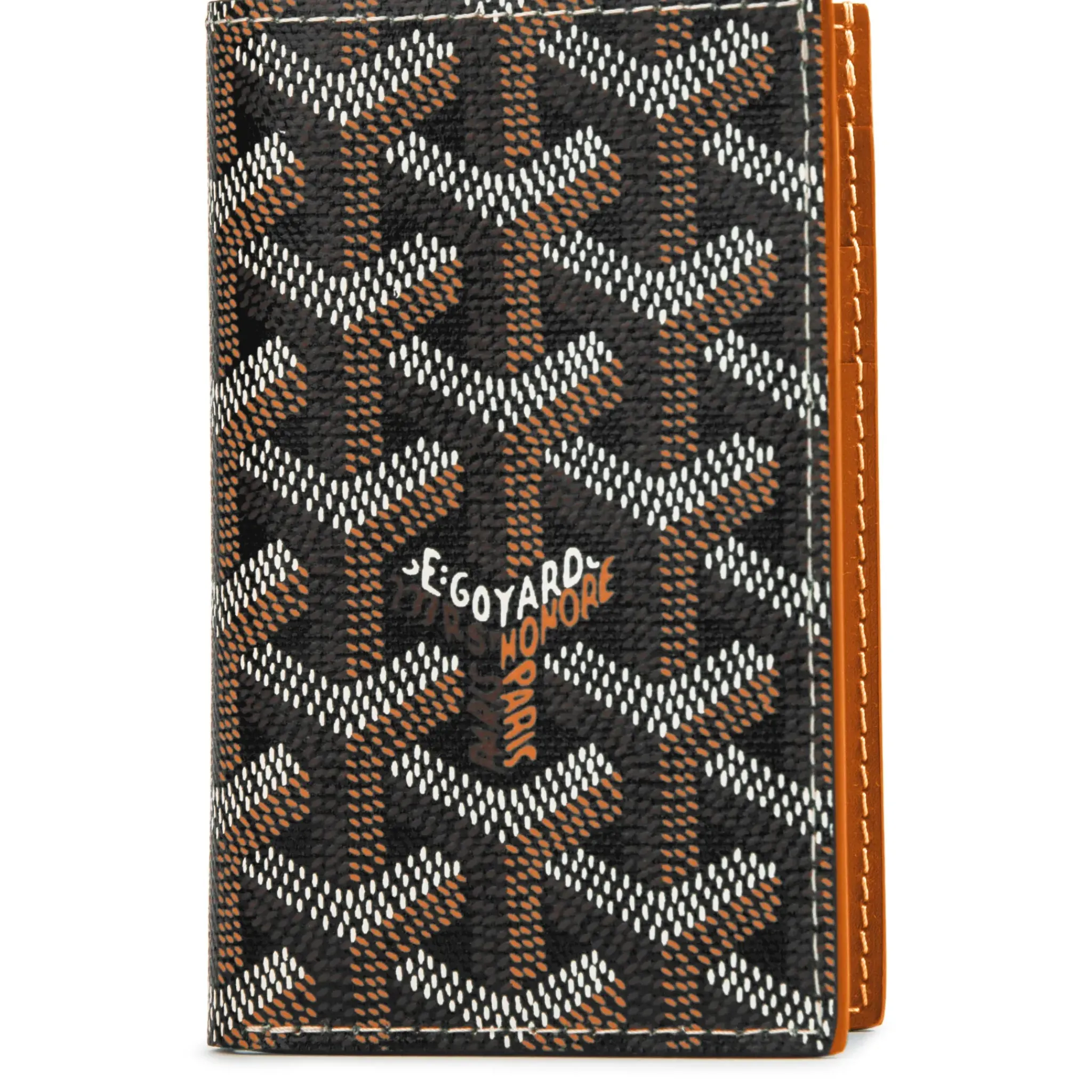 Goyard Saint-Pierre Card Wallet Black Tan< Wallets & Card Holders