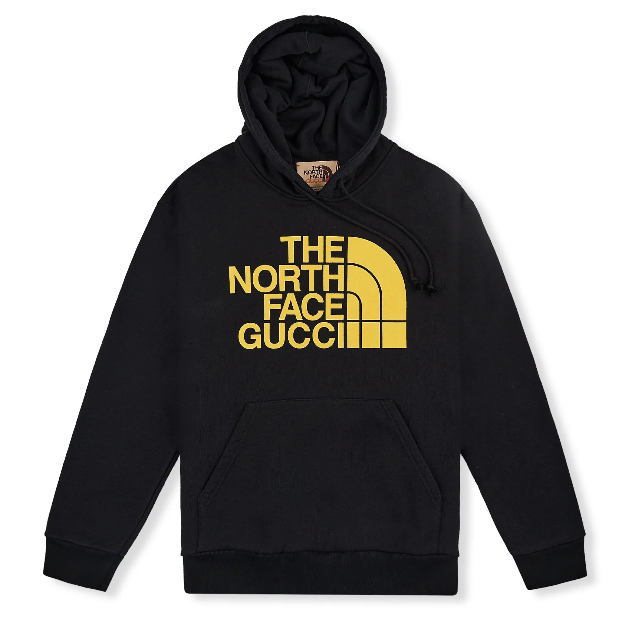 Gucci x The North Face Black Yellow Hoodie< Sweatshirts & Hoodies