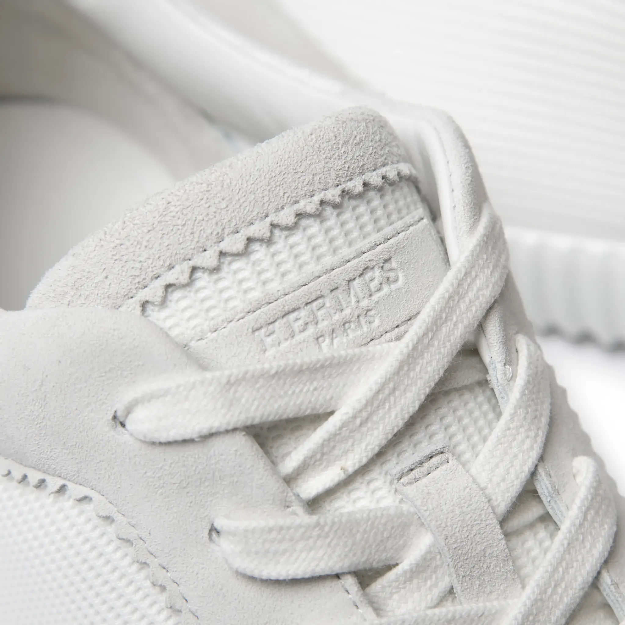 Hermès Paris Bouncing Sneaker Triple White< Designer Trainers|White Trainers