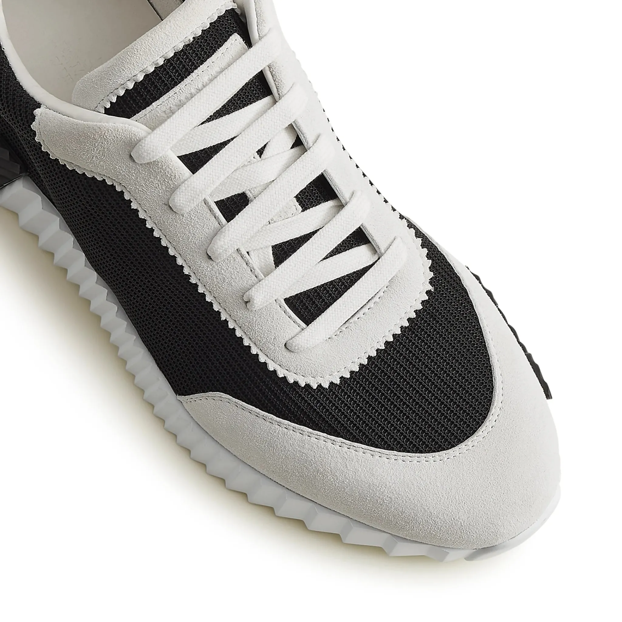Hermès Paris Bouncing Sneaker White Black< Black Trainers|Designer Trainers