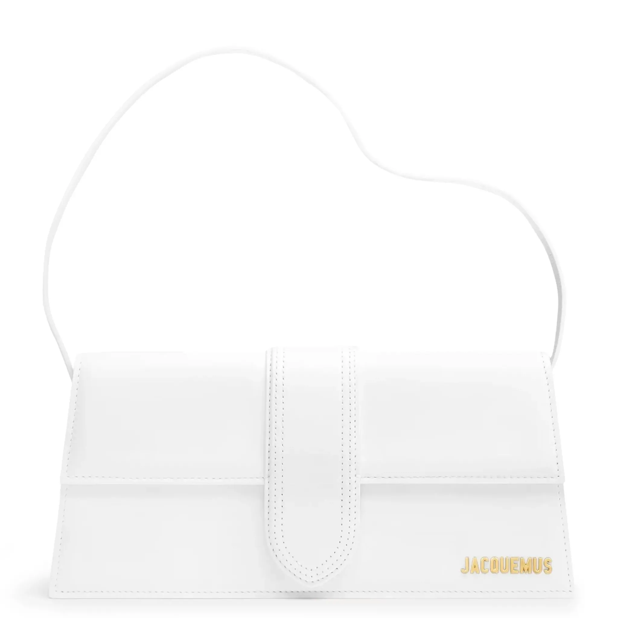 Jacquemus Le Bambino Long Flap White Shoulder Bag< Cross Body Bags|Bags