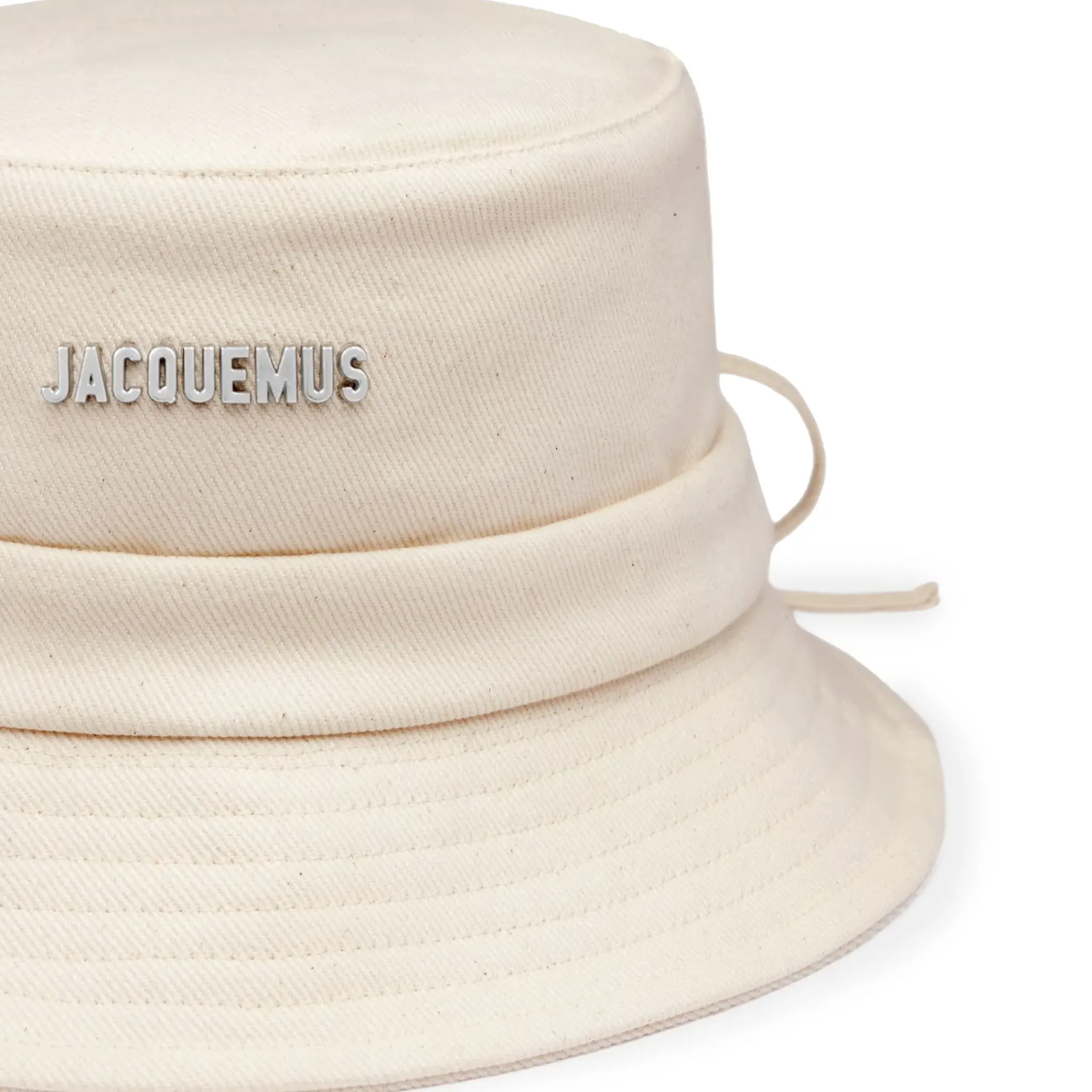 Jacquemus Le Bob Gadjo Off White Bucket Hat< Hats & Caps