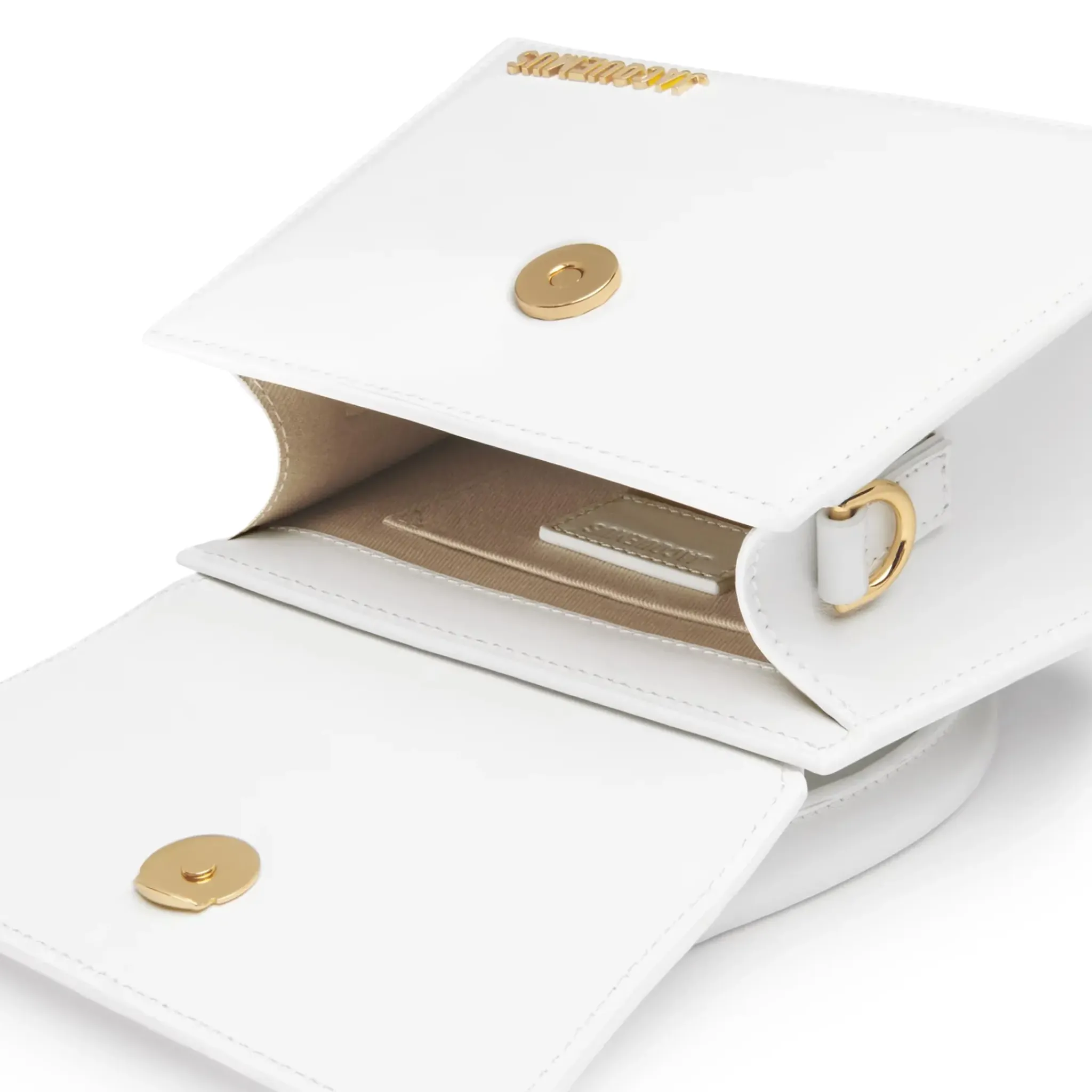 Jacquemus Le Chiquito Moyen White Handbag< Cross Body Bags|Handbags