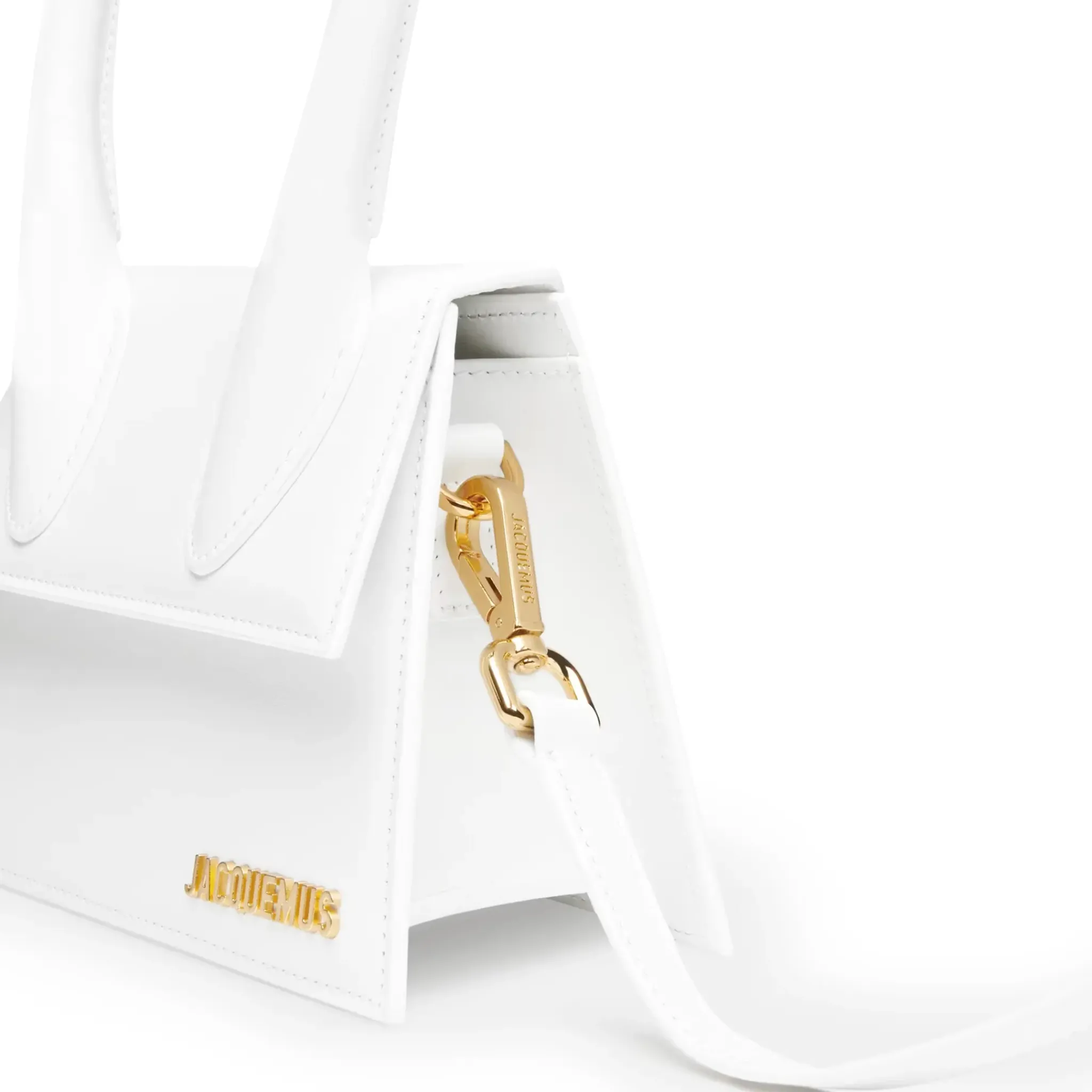 Jacquemus Le Chiquito Moyen White Handbag< Cross Body Bags|Handbags
