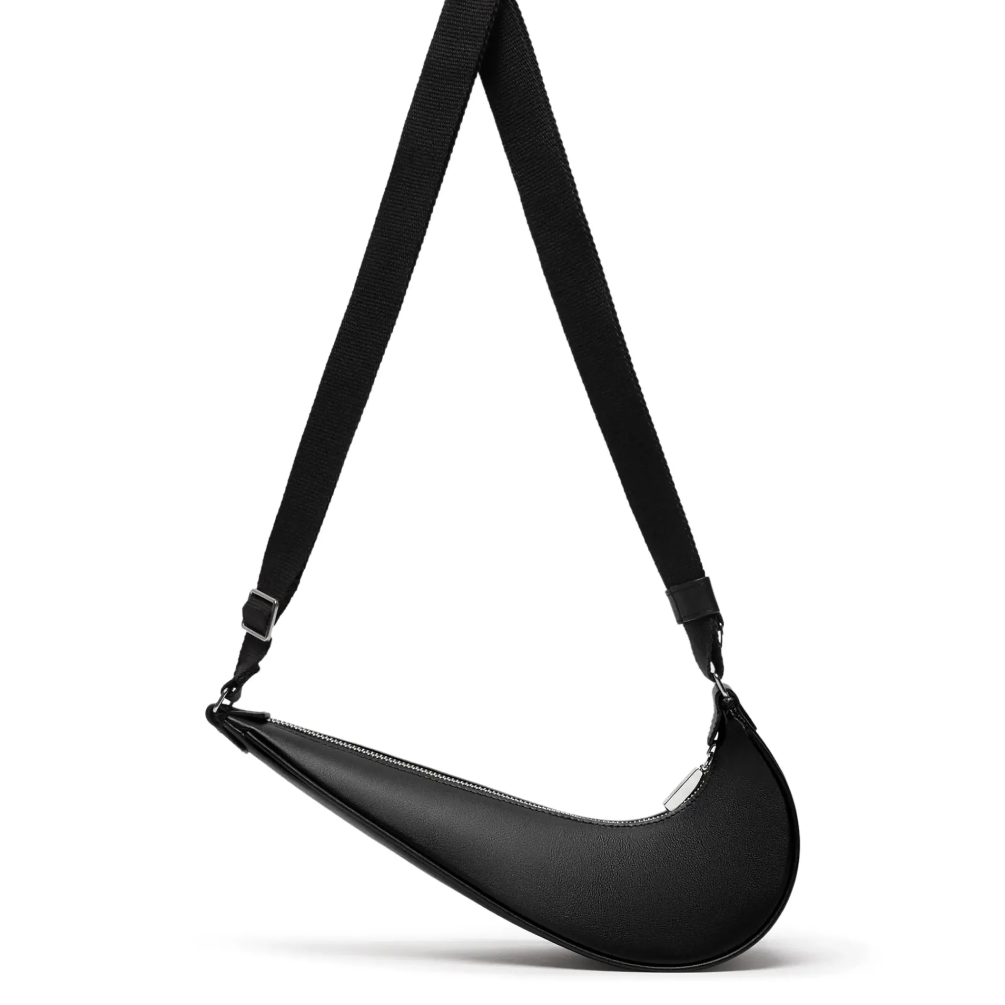 Jacquemus x Nike Le Sac Swoosh Small Black Bag< Cross Body Bags|Handbags