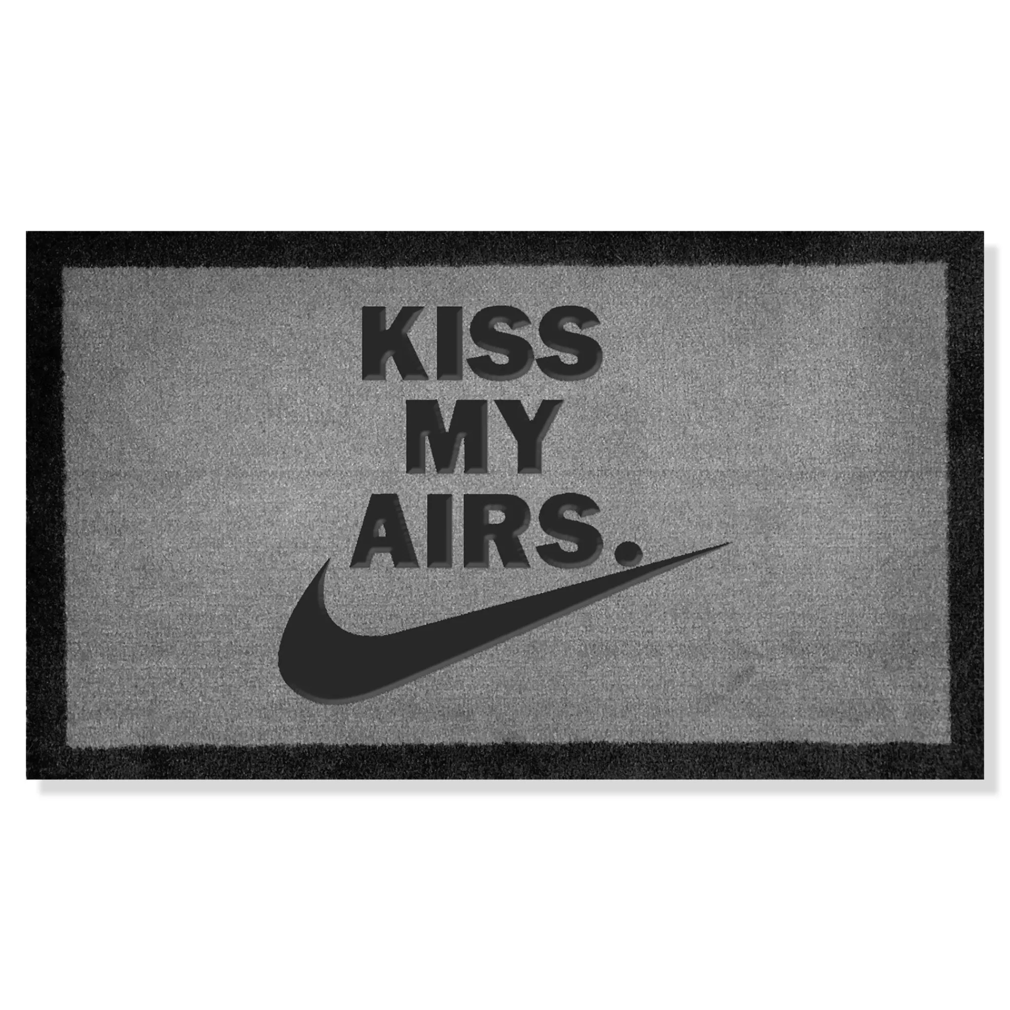 Project Crepslocker Kiss My Airs Light Grey Doormat 70x40cm< Rugs & Mats|Designer Home Accessories
