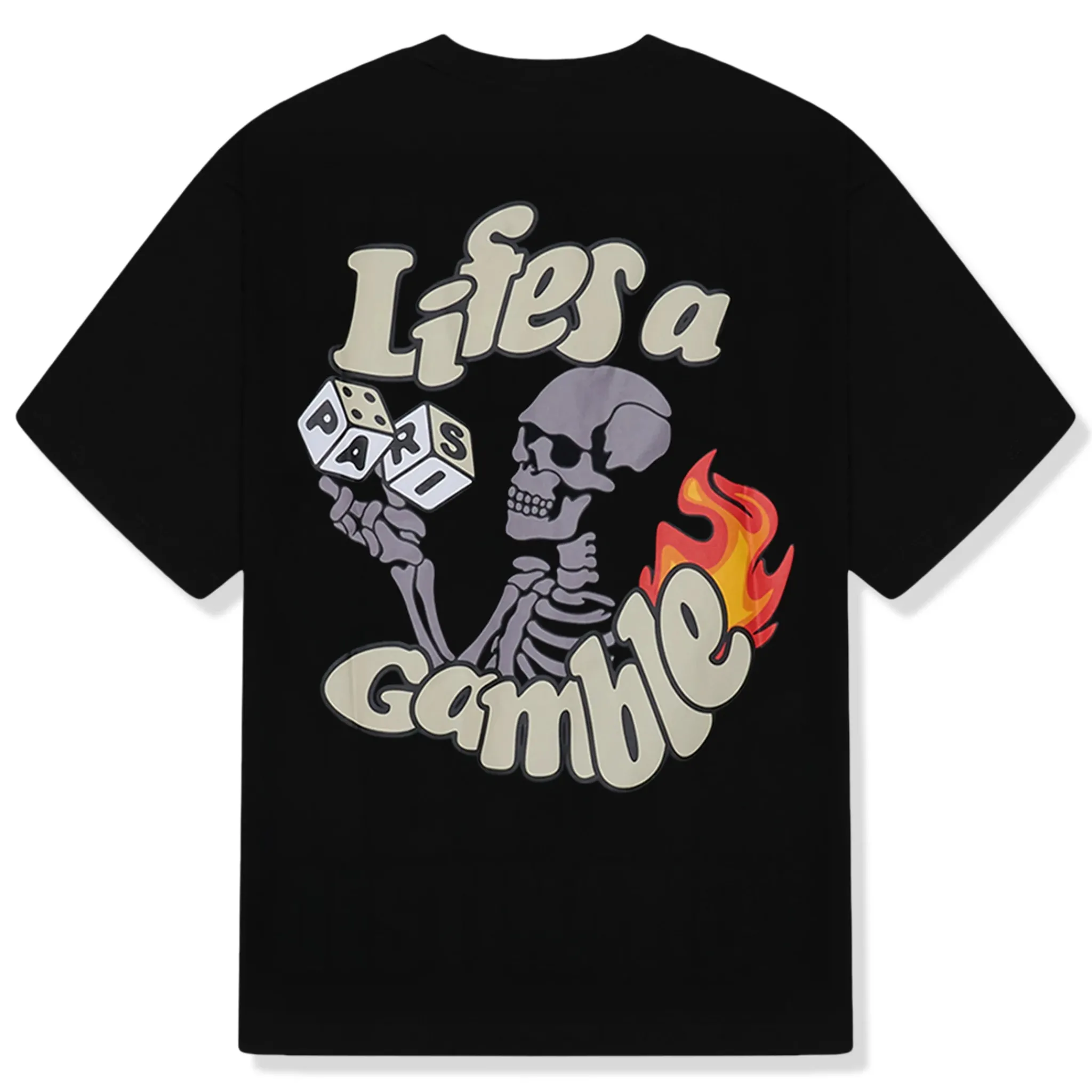 Légende Paris Life’s A Gamble Black T Shirt< T-shirts