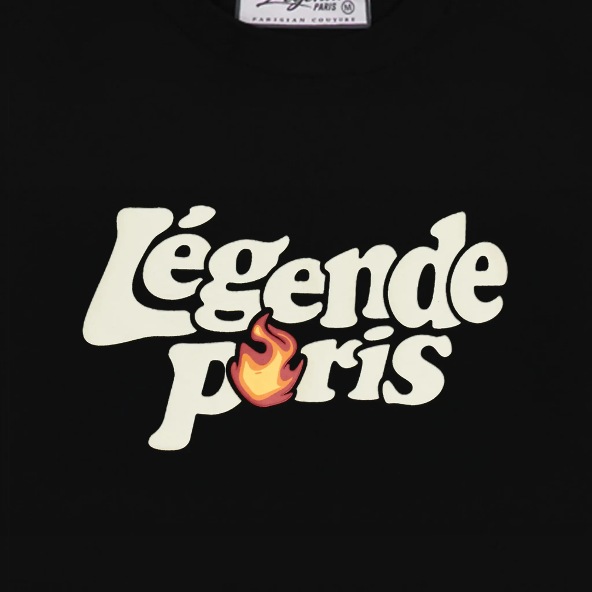 Légende Paris Life’s A Gamble Black T Shirt< T-shirts