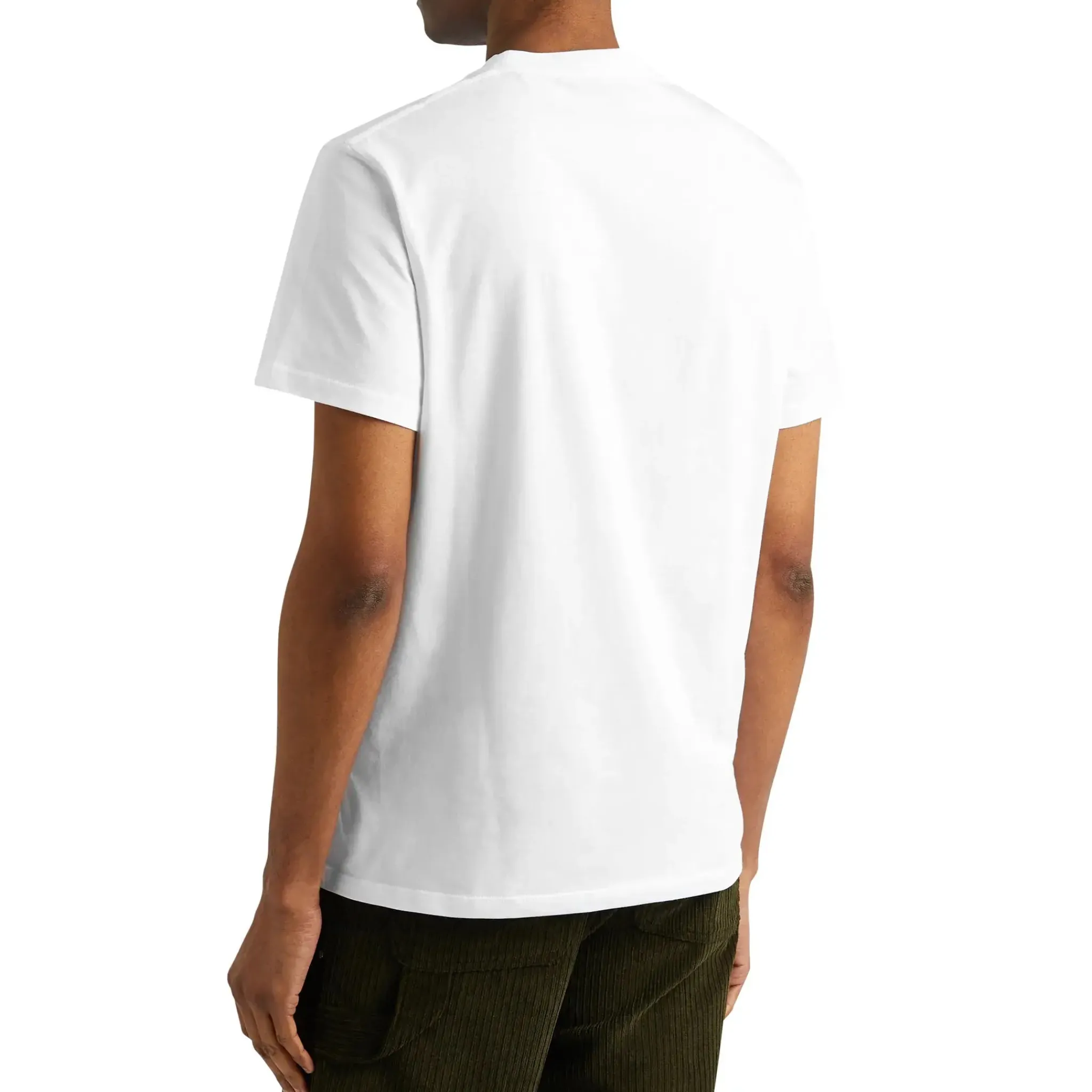 Loewe Anagram Chest Logo White T Shirt< T-shirts