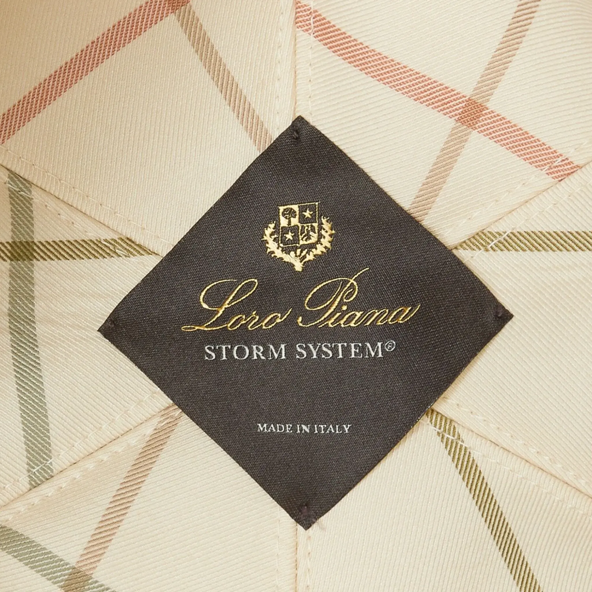 Loro Piana Microfibre Storm System Onyx Ivory Baseball Cap< Hats & Caps