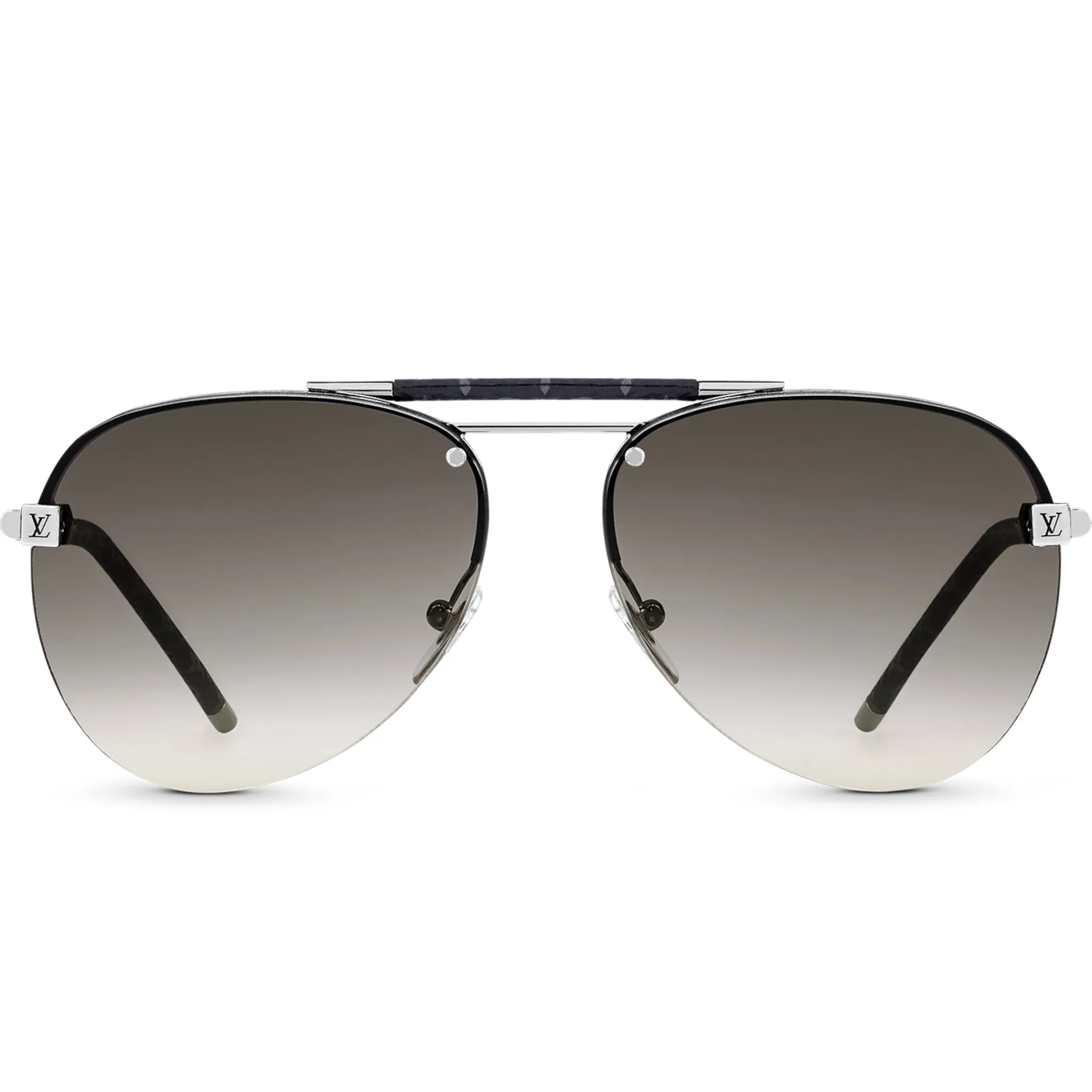 Louis Vuitton Clockwise Canvas Grey Sunglasses< Sunglasses